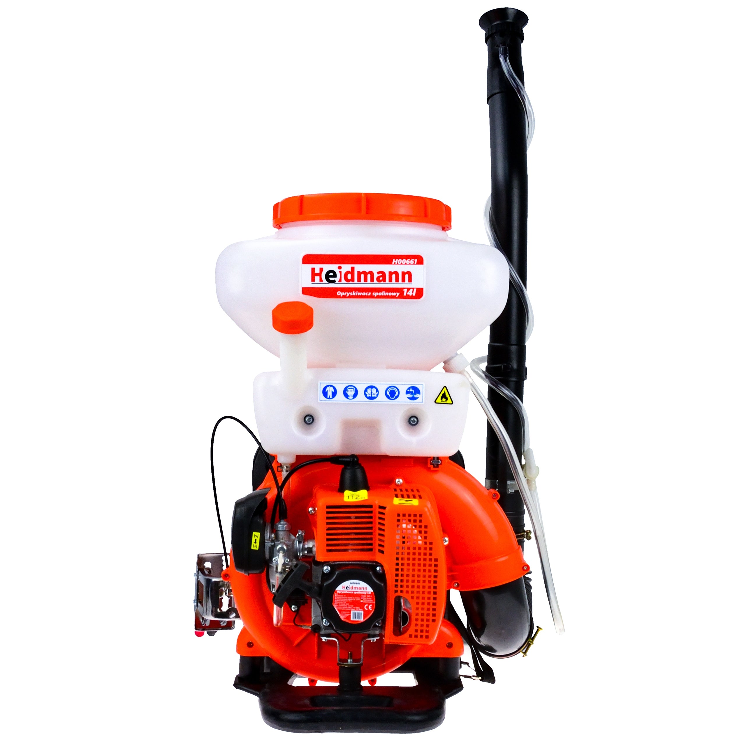 GARDEN BACKPACK SPRAYER BLOWER 14L STRONG 2kW HEIDMANN EAN (GTIN) 5901477140495