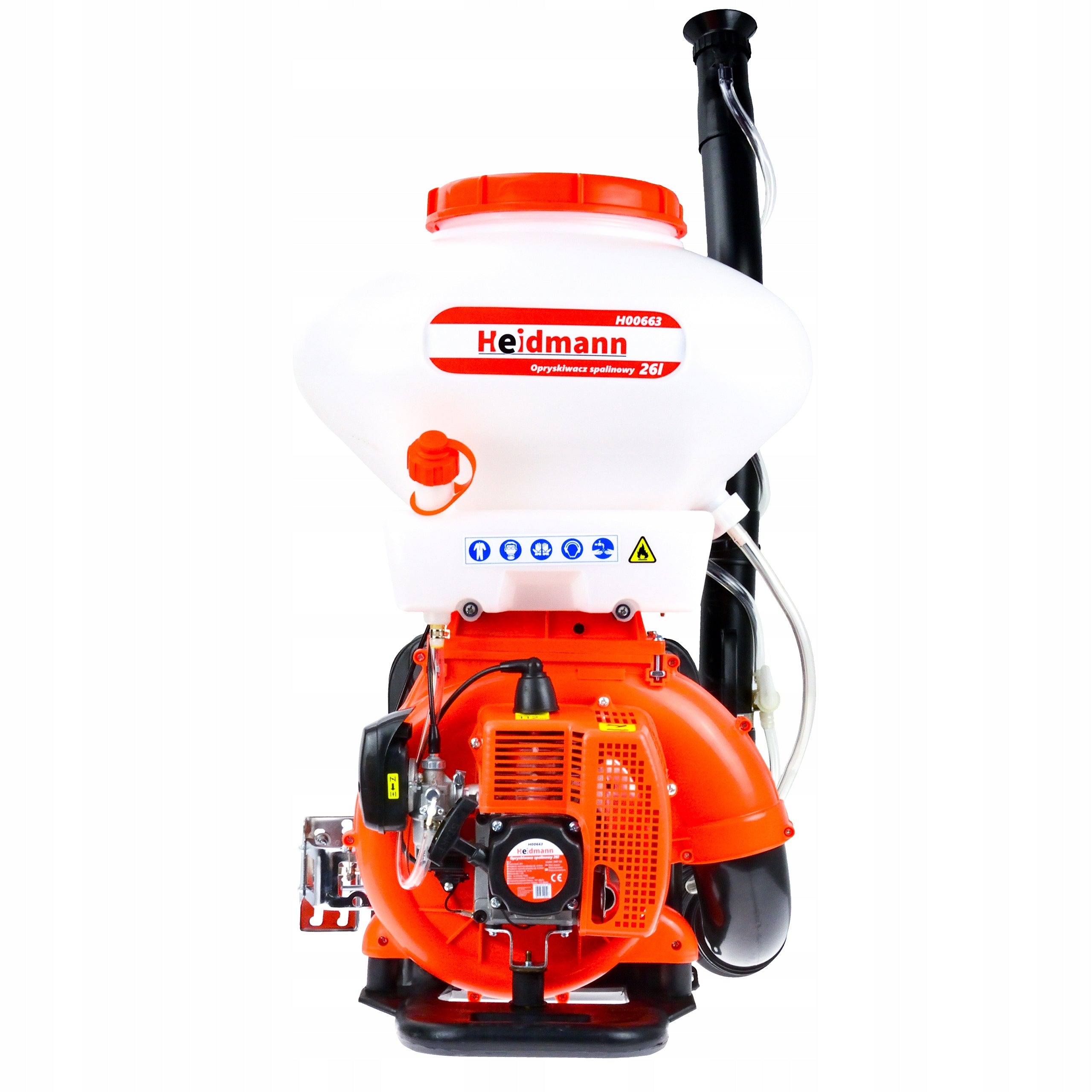 GARDEN BACKPACK SPRAYER BLOWER 26L STRONG 2kW HEIDMANN Brand Heidmann