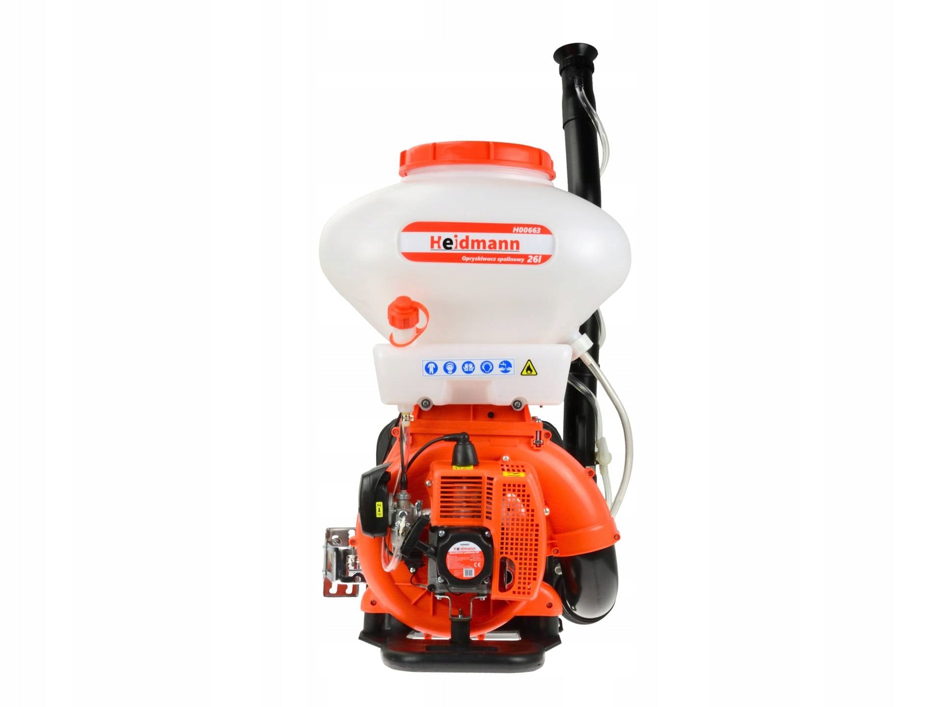 GARDEN BACKPACK SPRAYER BLOWER 26L STRONG 2kW HEIDMANN Manufacturer code H00663