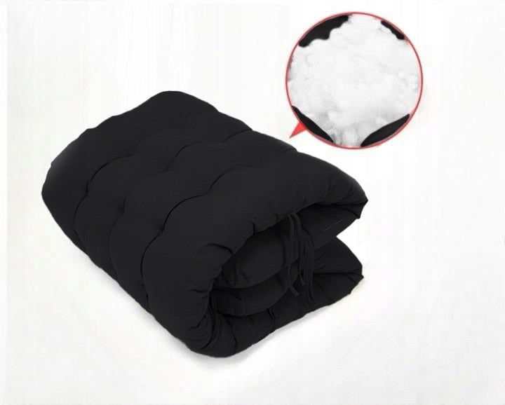 GARDEN BEACH CHAIR DC01-BK-BK PILLOW FOLDING COMFORTABLE BLACK Color black