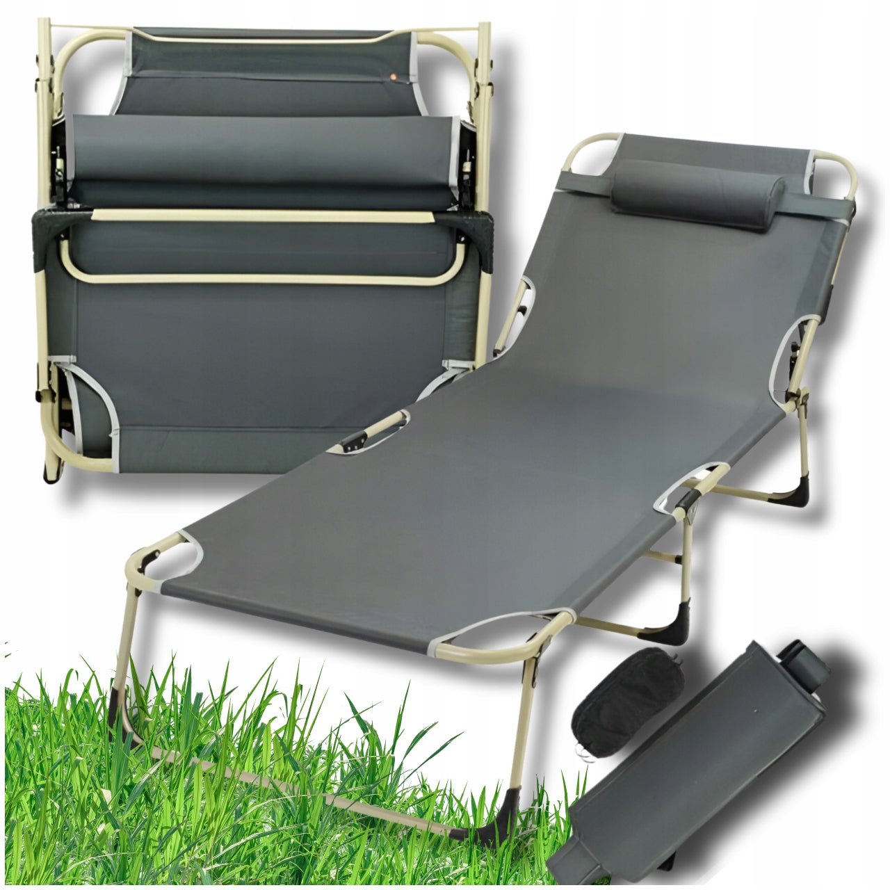 GARDEN BEACH CHAIR, FOLDABLE, STRONG CHAIR FOR TERRACE
