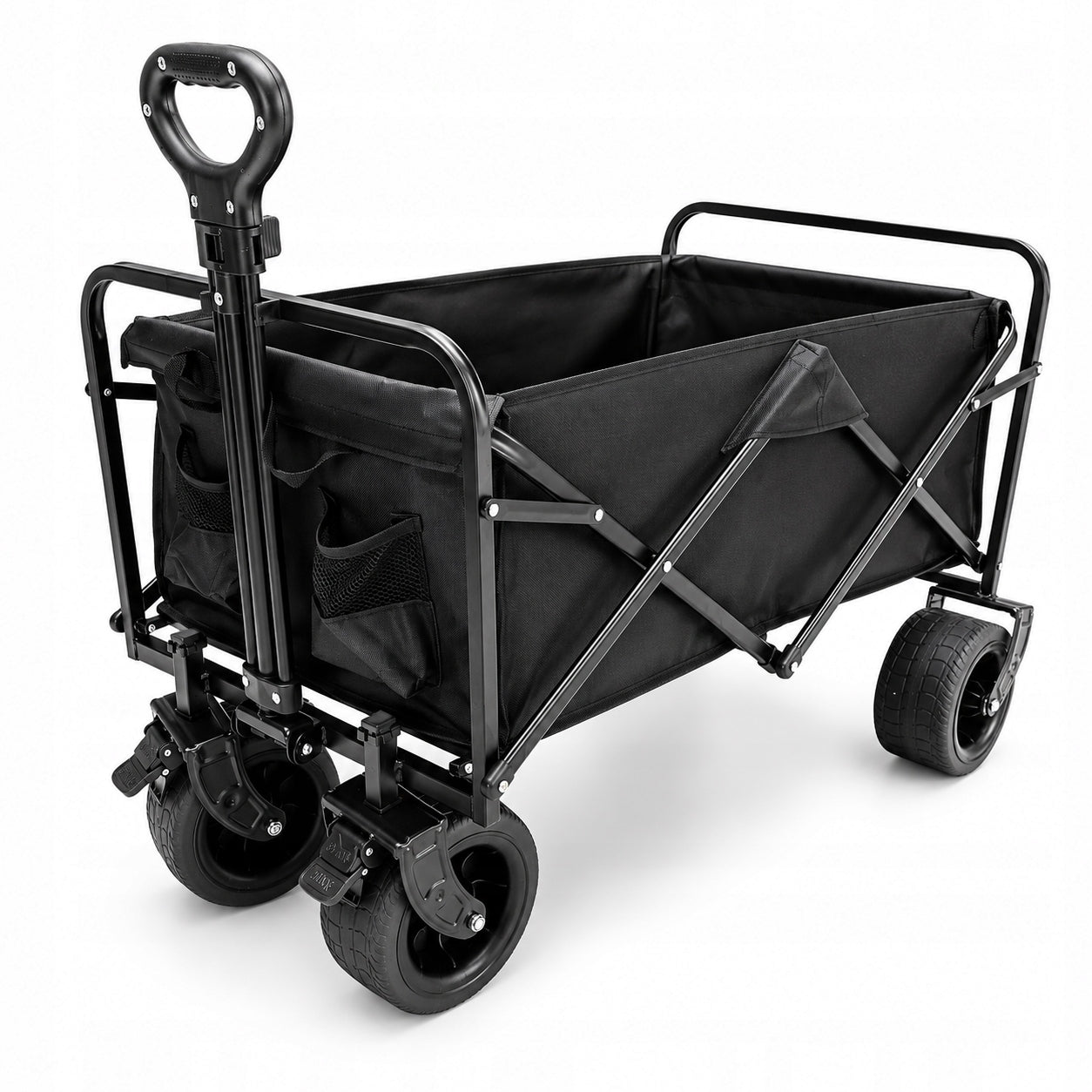 GARDEN BEACH TROLLEY FOLDING WHEELBARROW XL 150kg + TABLE Product weight with unit packaging 8.97 kg