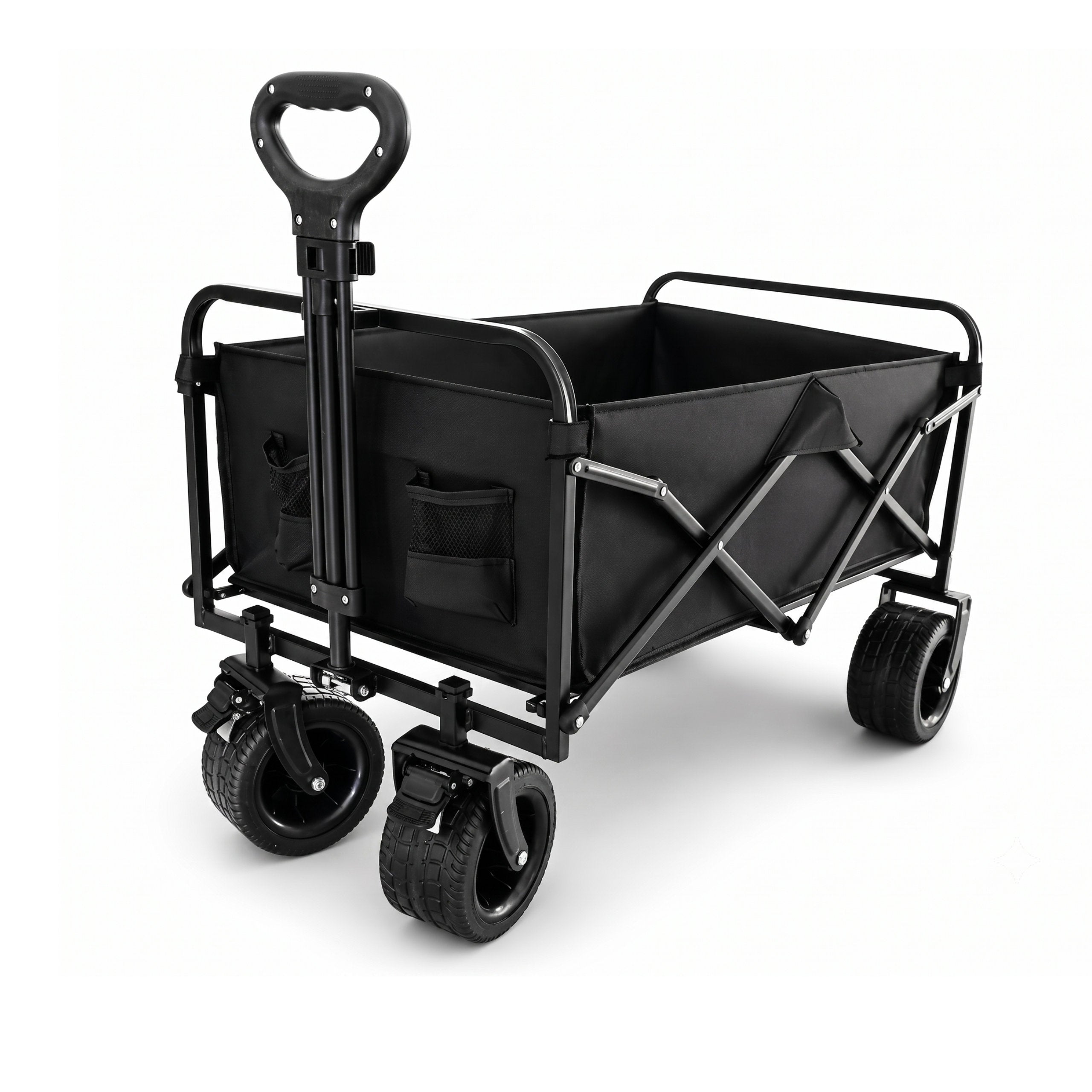 GARDEN BEACH TROLLEY Folding 150KG Camping WHEELS LIGHT Packaging status original