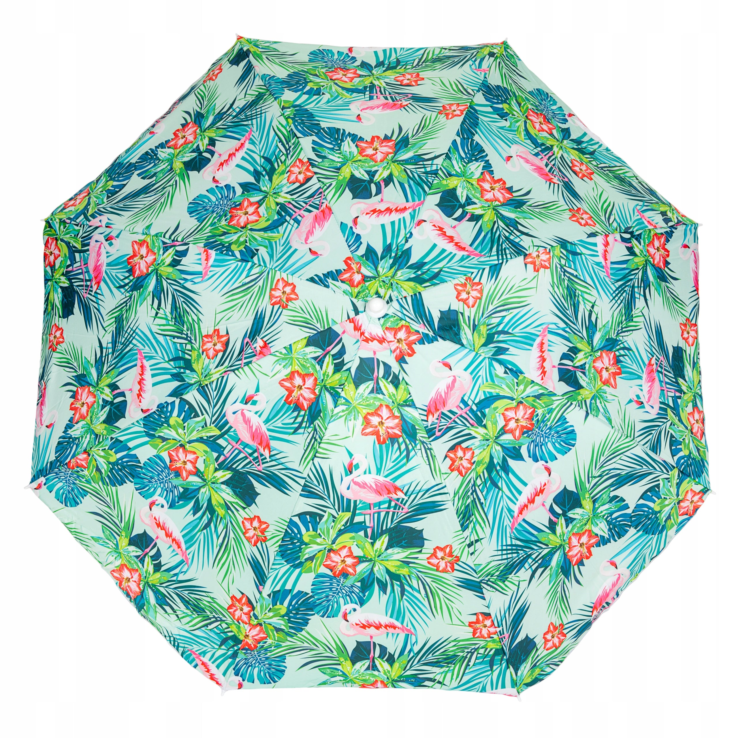 GARDEN BEACH UMBRELLA FOLDING WATER RESISTANT - FLAMINGOS - UV+ 180cm Manufacturer code SDH1566