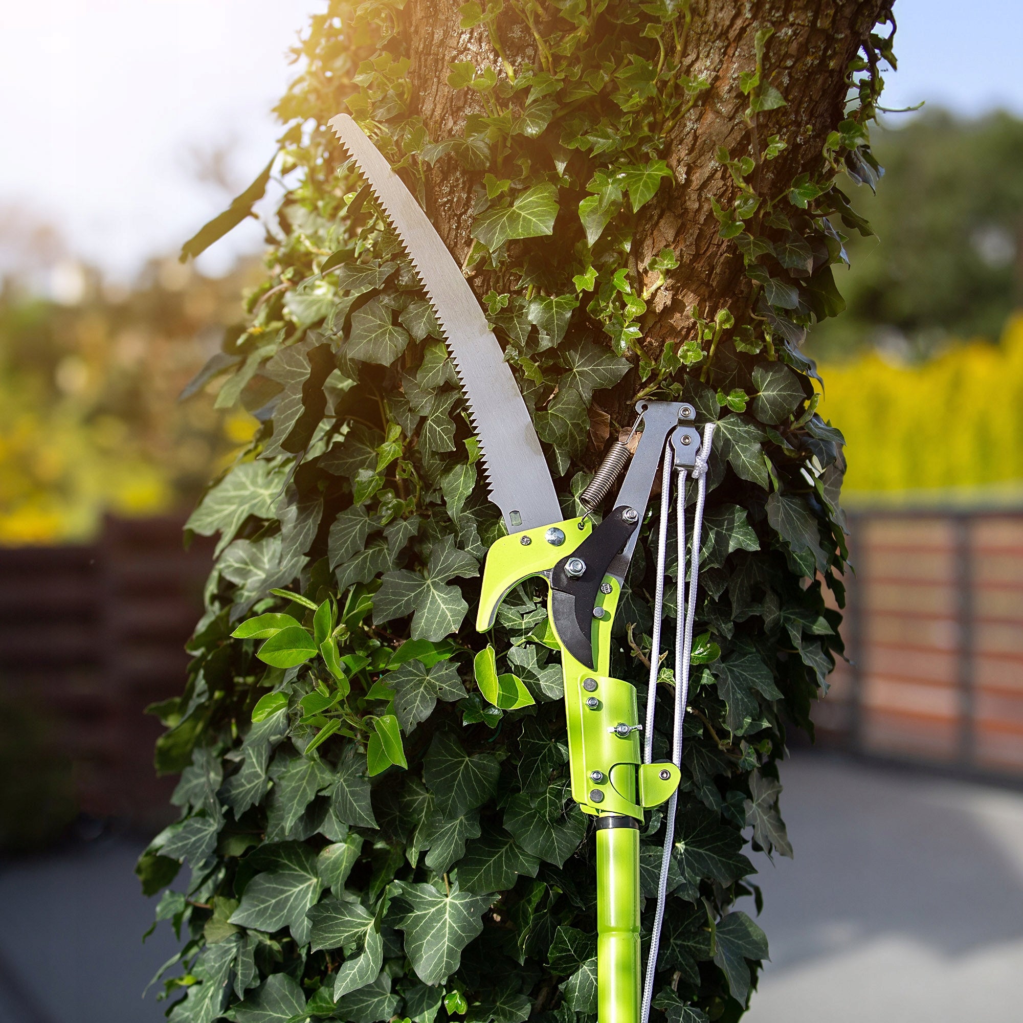 GARDEN BOOM PRUNER TELESCOPIC SAW 2in1 FOR BRANCHES OF BRANCHES 287cm Product weight with unit packaging 1.7 kg