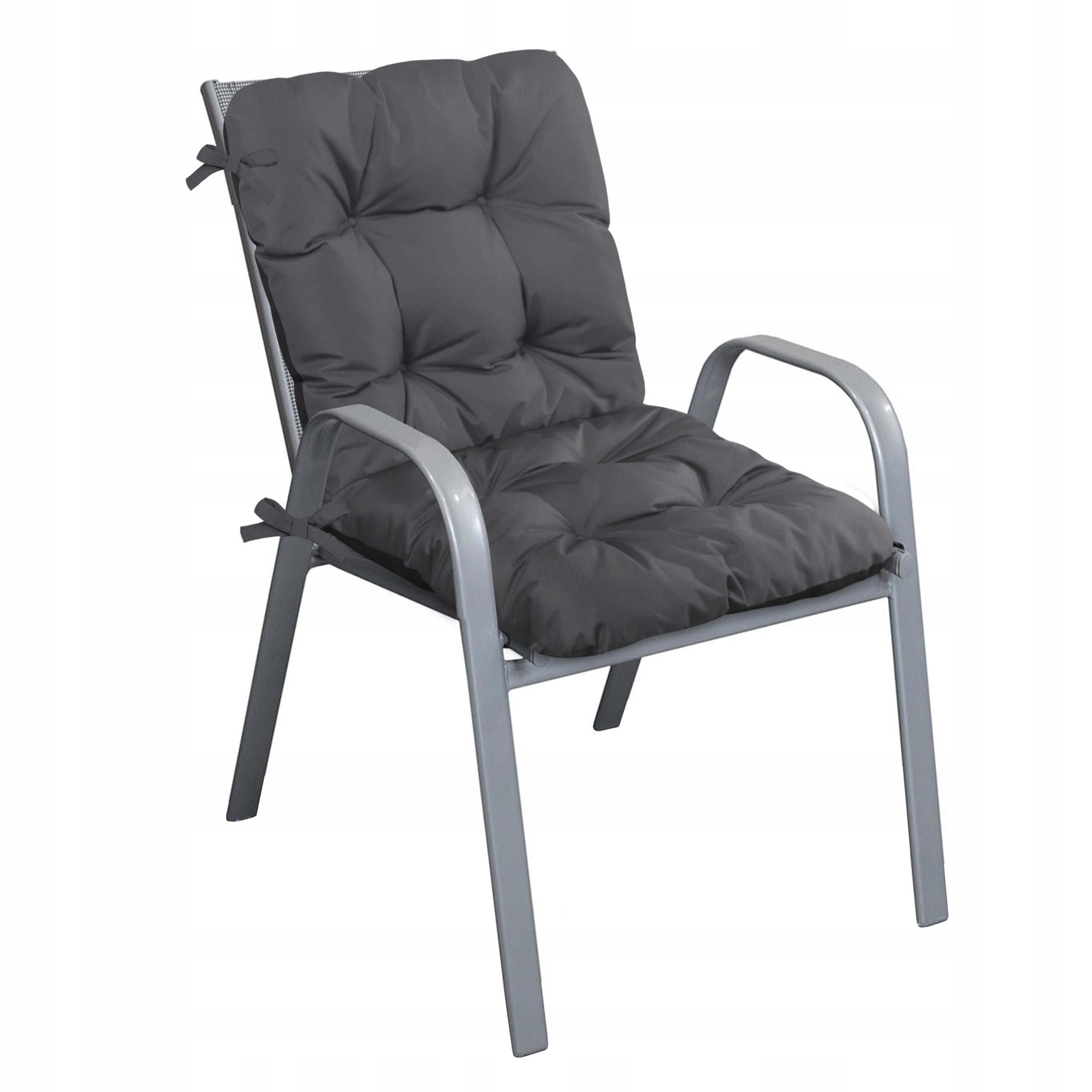 GARDEN CHAIR CUSHION 100x50 CM WATERPROOF TIED GARDEN GRAPHITE EAN (GTIN) 5902340690383