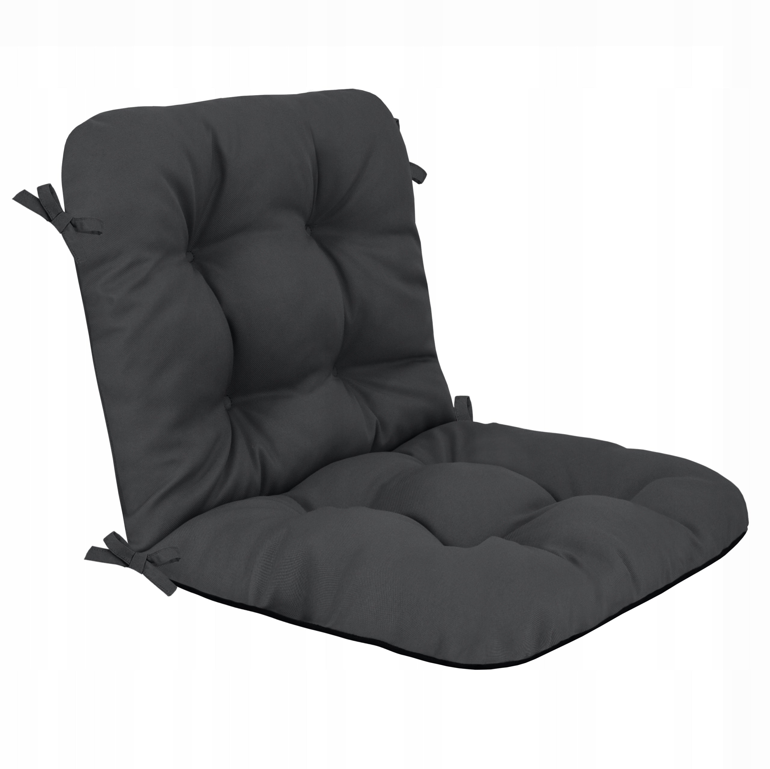 GARDEN CHAIR CUSHION 80x45 WATERPROOF TIED GARDEN WITH BACKREST Manufacturer DOMAREX