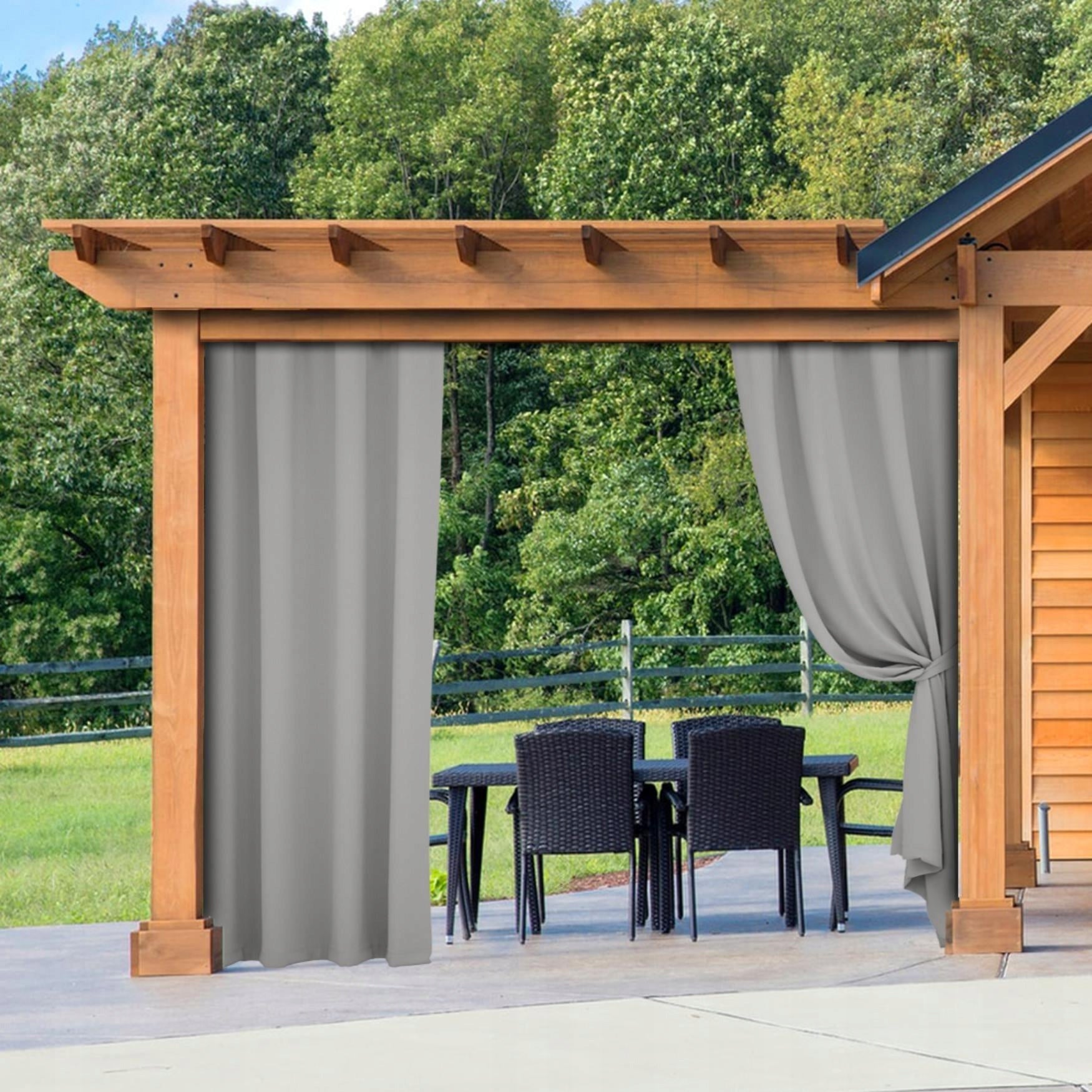 GARDEN CURTAIN 155x180 WATERPROOF TERRACE CURTAIN FOR GAZEBO TUNNEL Packaging status original