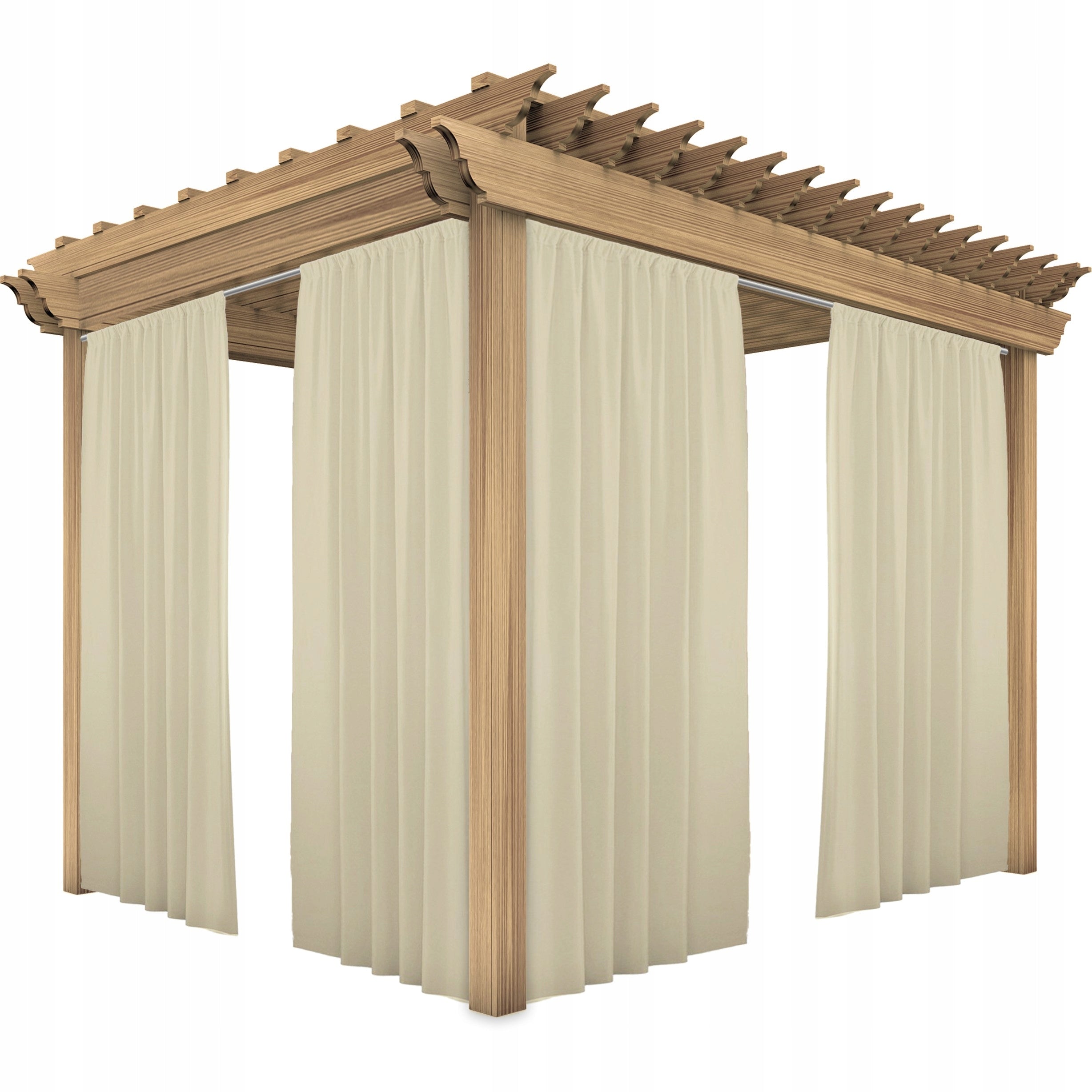 GARDEN CURTAIN 155x200 WATERPROOF TERRACE CURTAIN FOR GAZEBO TUNNEL 008