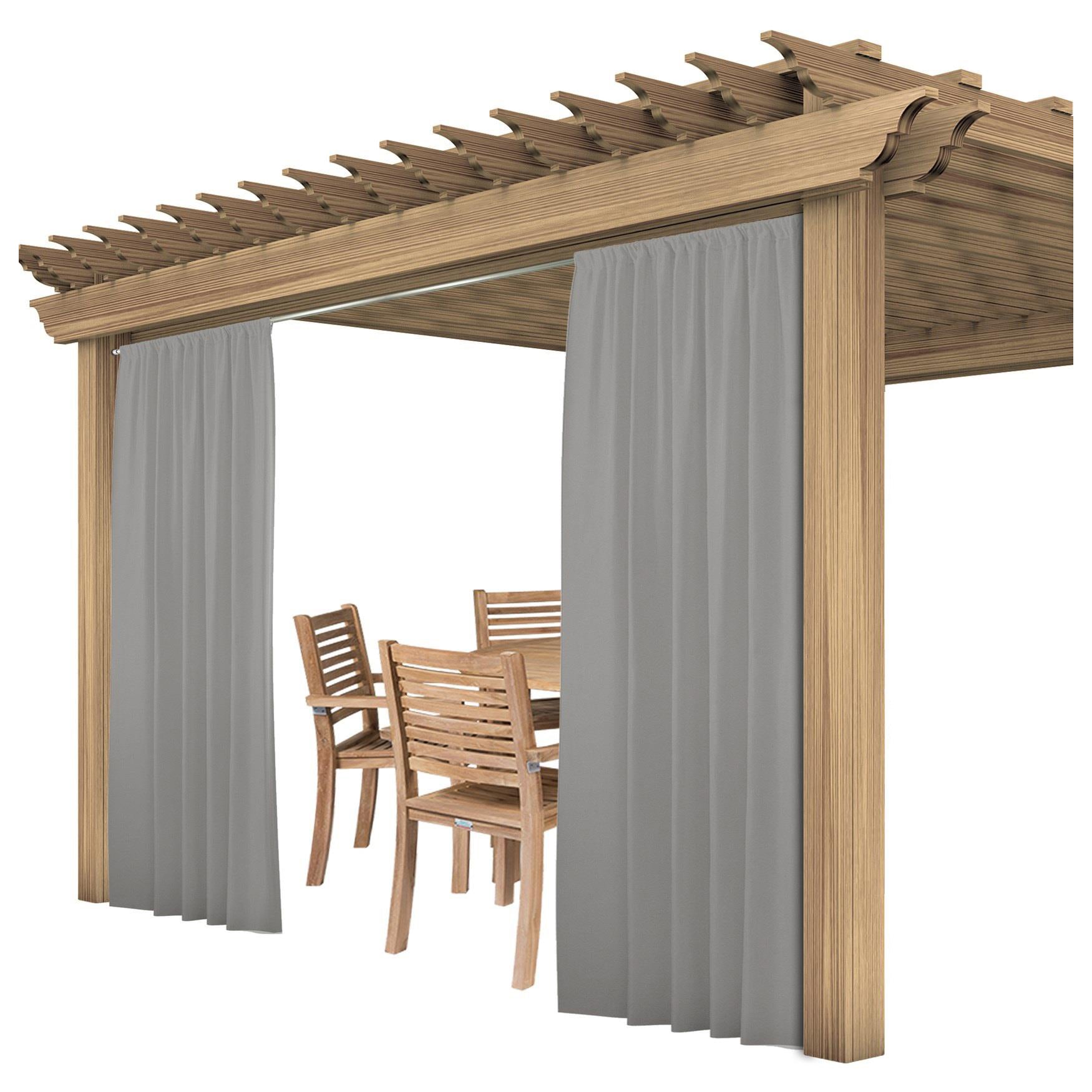 GARDEN CURTAINS 155x200 WATERPROOF TERRACE CURTAIN FOR GAZEBO TUNNEL