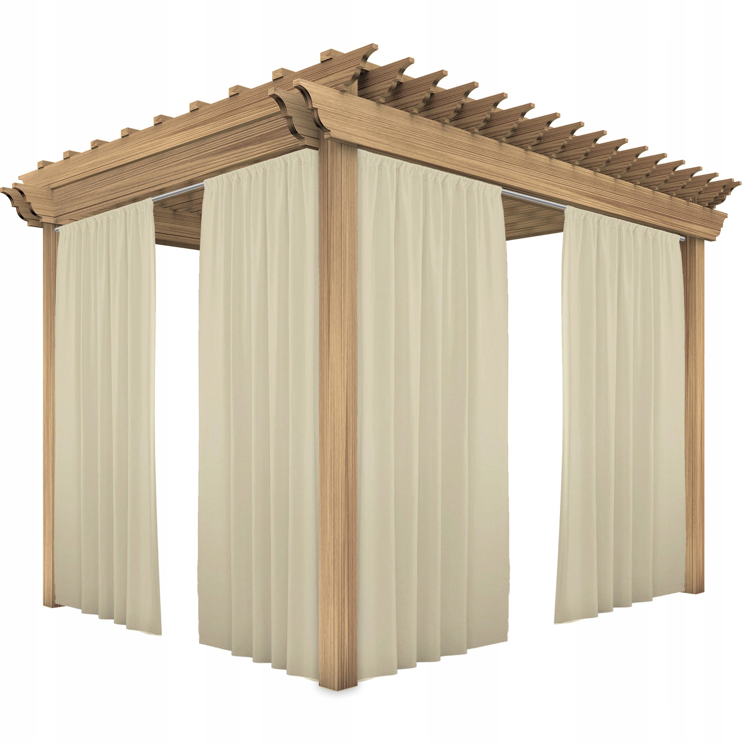 GARDEN CURTAINS 155x260 WATERPROOF TERRACE CURTAIN FOR GAZEBO TUNNEL 02A
