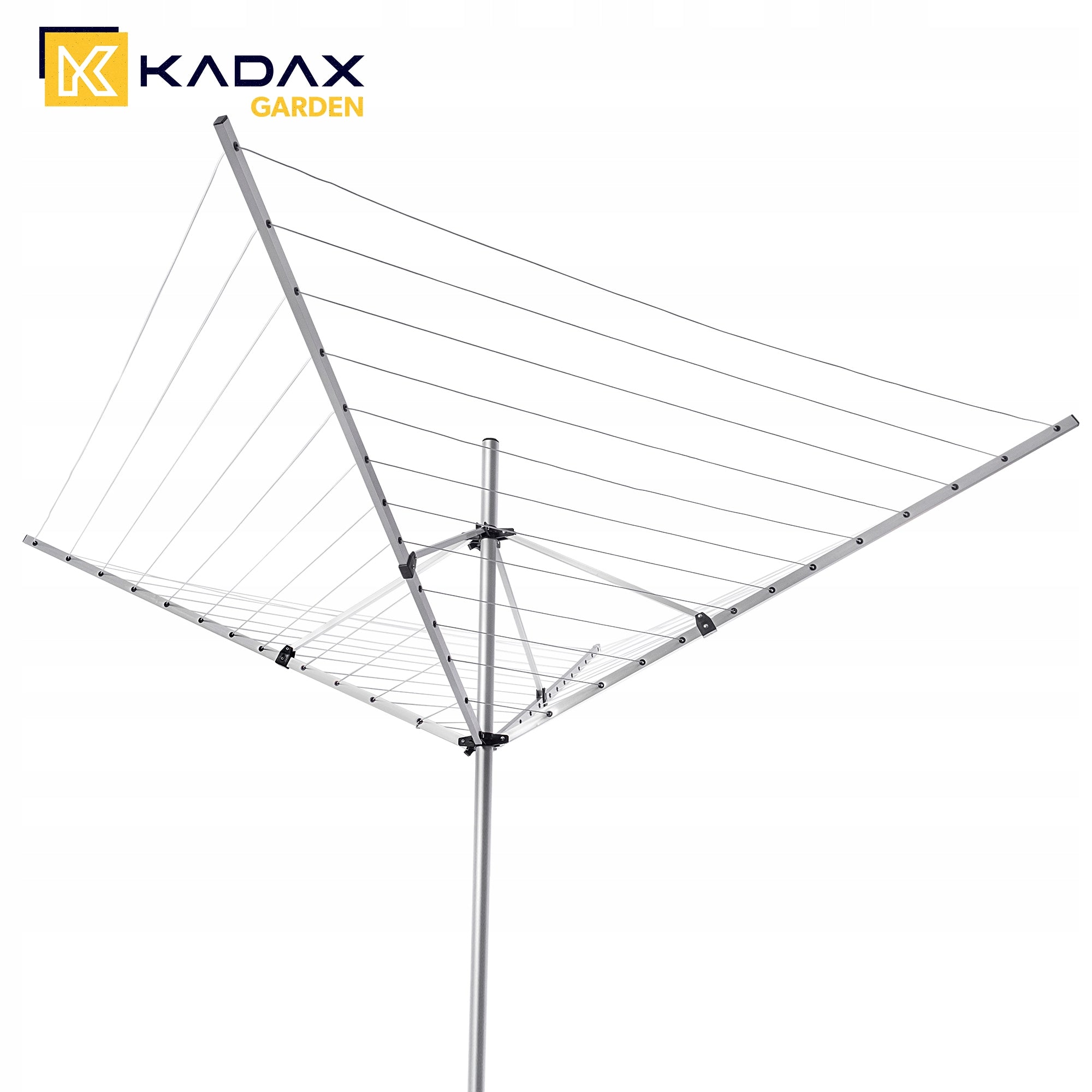 GARDEN DRYER 50 M LAUNDRY ROTARY UNDERWEAR 4 EXTERNAL ARMS Weight 1.9 kg