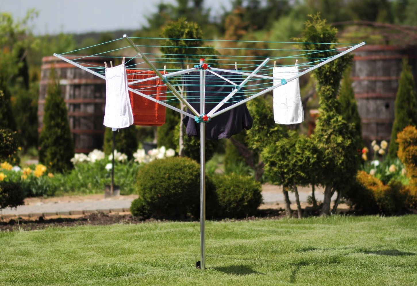GARDEN DRYER PROMO 50M + DRILL + PREMIUM ROTARY COVER Manufacturer code 803