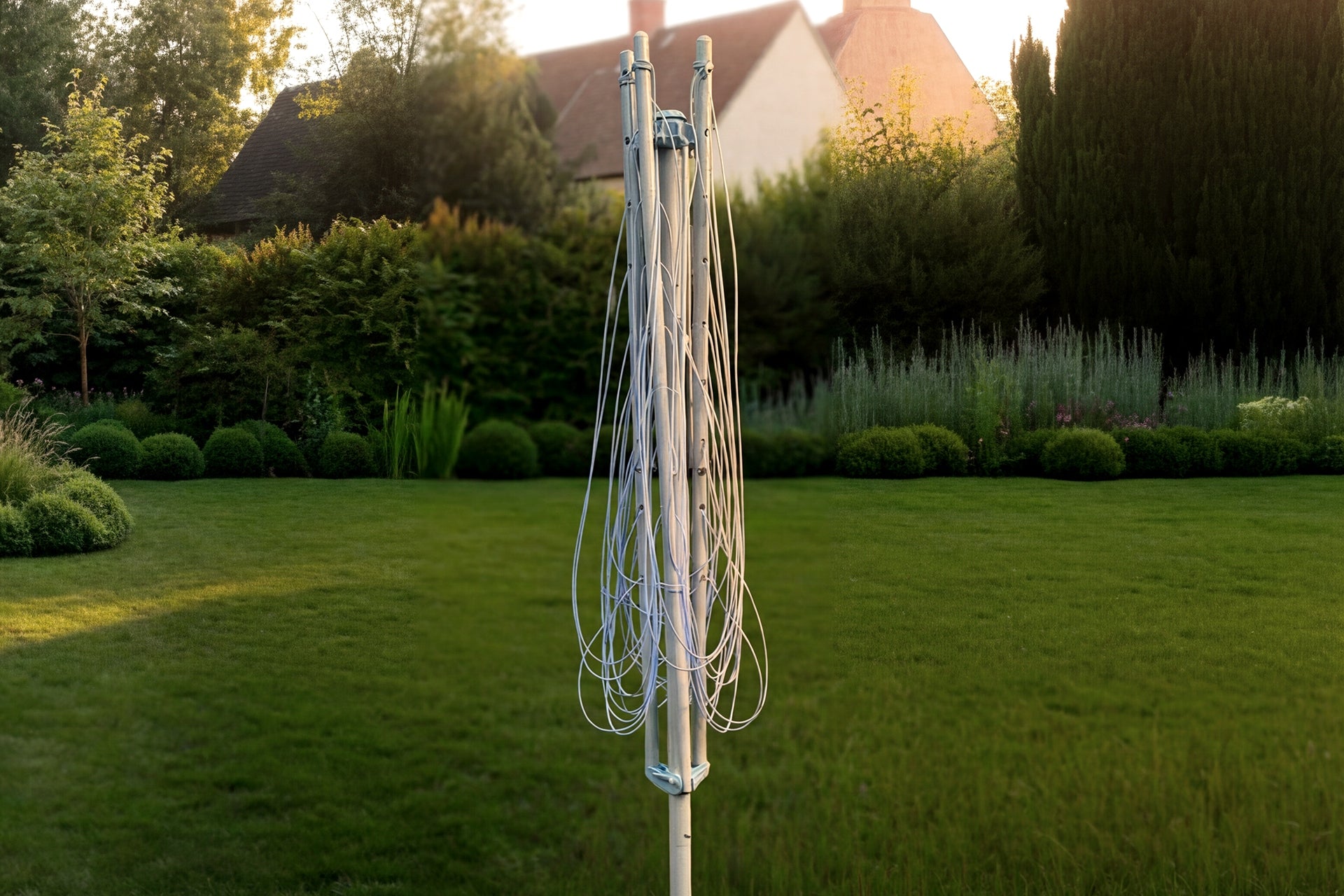 GARDEN DRYER laundry underwear PROMIS rotating 182cm ANCHOR + COVER Weight 2.5 kg