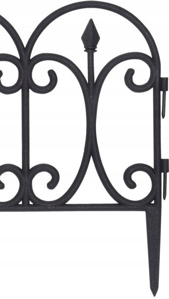 GARDEN FENCE PALISADE 4PCS 240CM EDGING Packaging status original