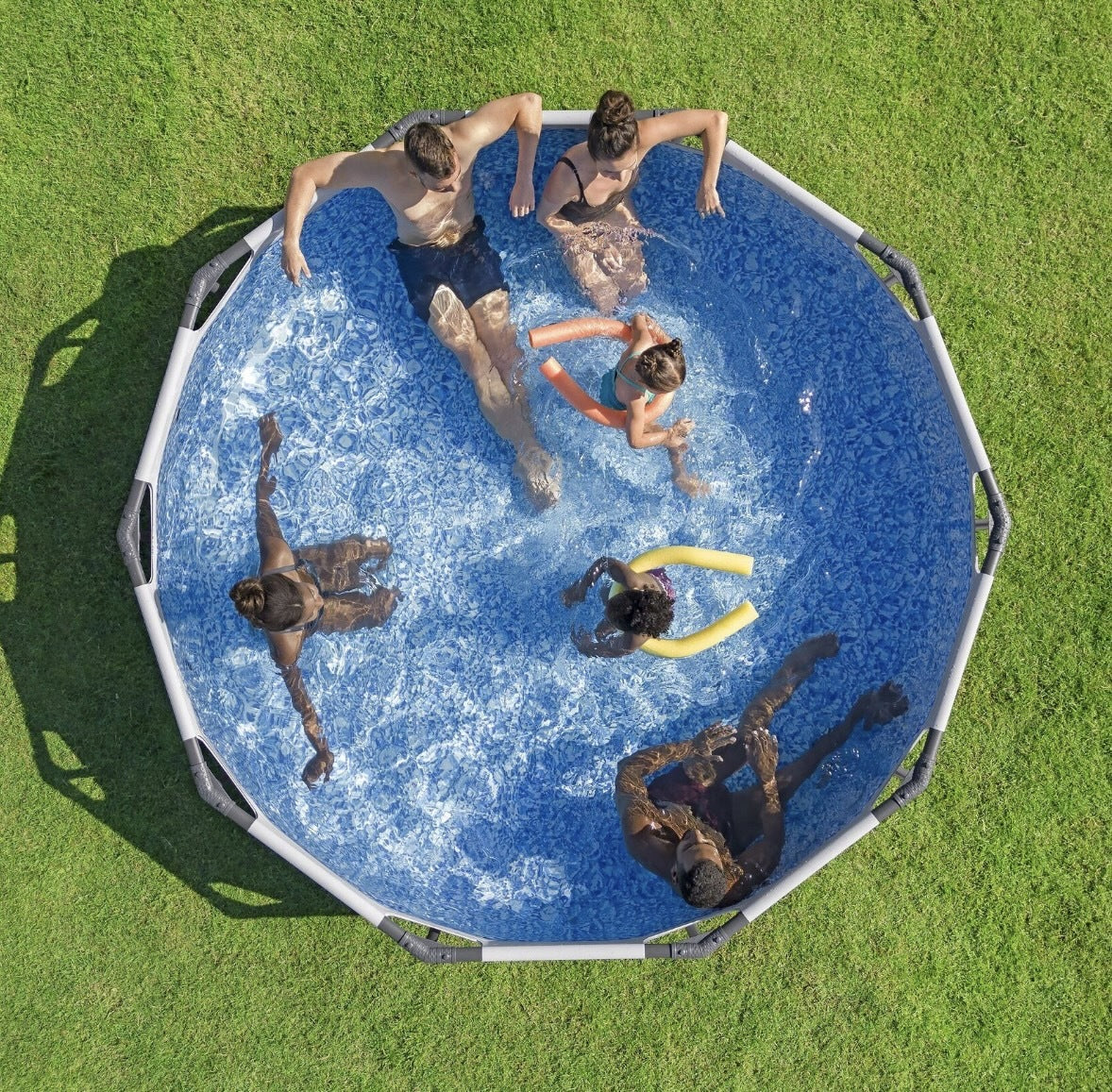 GARDEN FRAME POOL BESTWAY 305 x 76 CM SET 4in1 Volume 4678 l