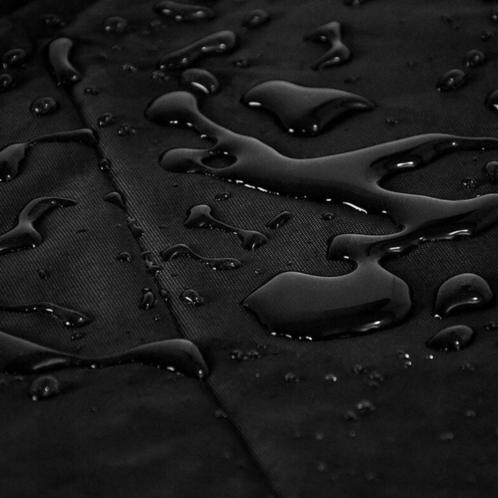 GARDEN FURNITURE COVER TABLE ARMCHAIR CHAIR WATERPROOF ROUND 230x110 Color black