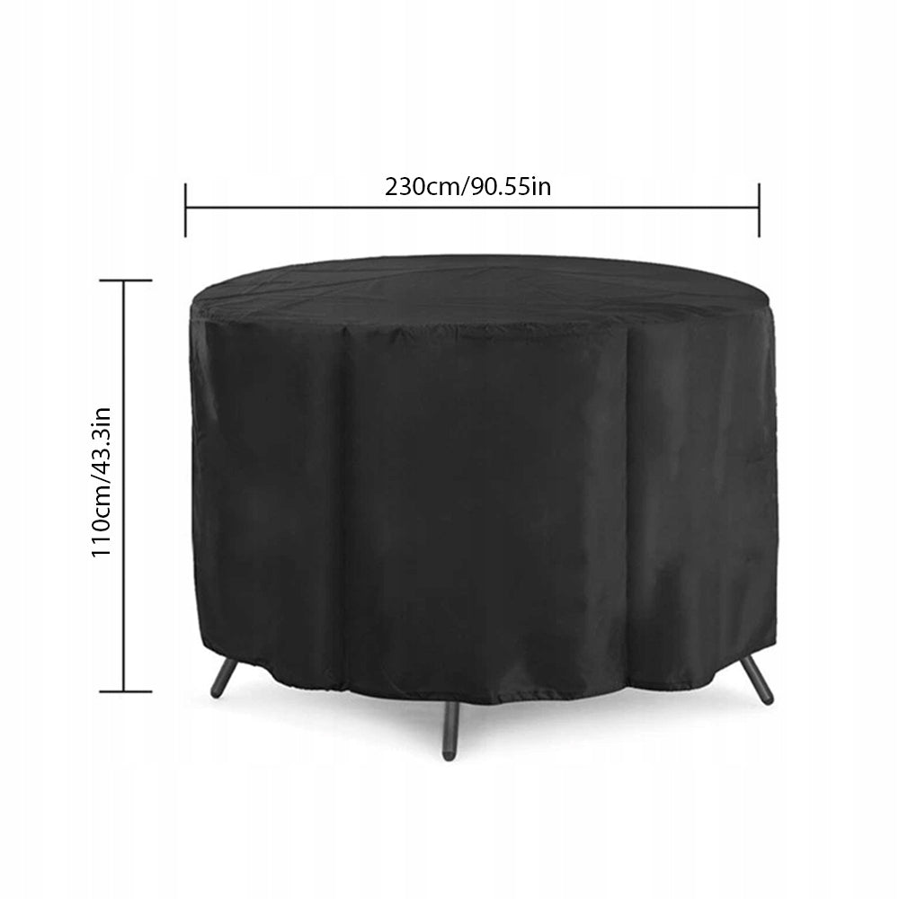GARDEN FURNITURE COVER TABLE ARMCHAIR CHAIR WATERPROOF ROUND 230x110 Manufacturer code 1g2sracfr32fdsfsda
