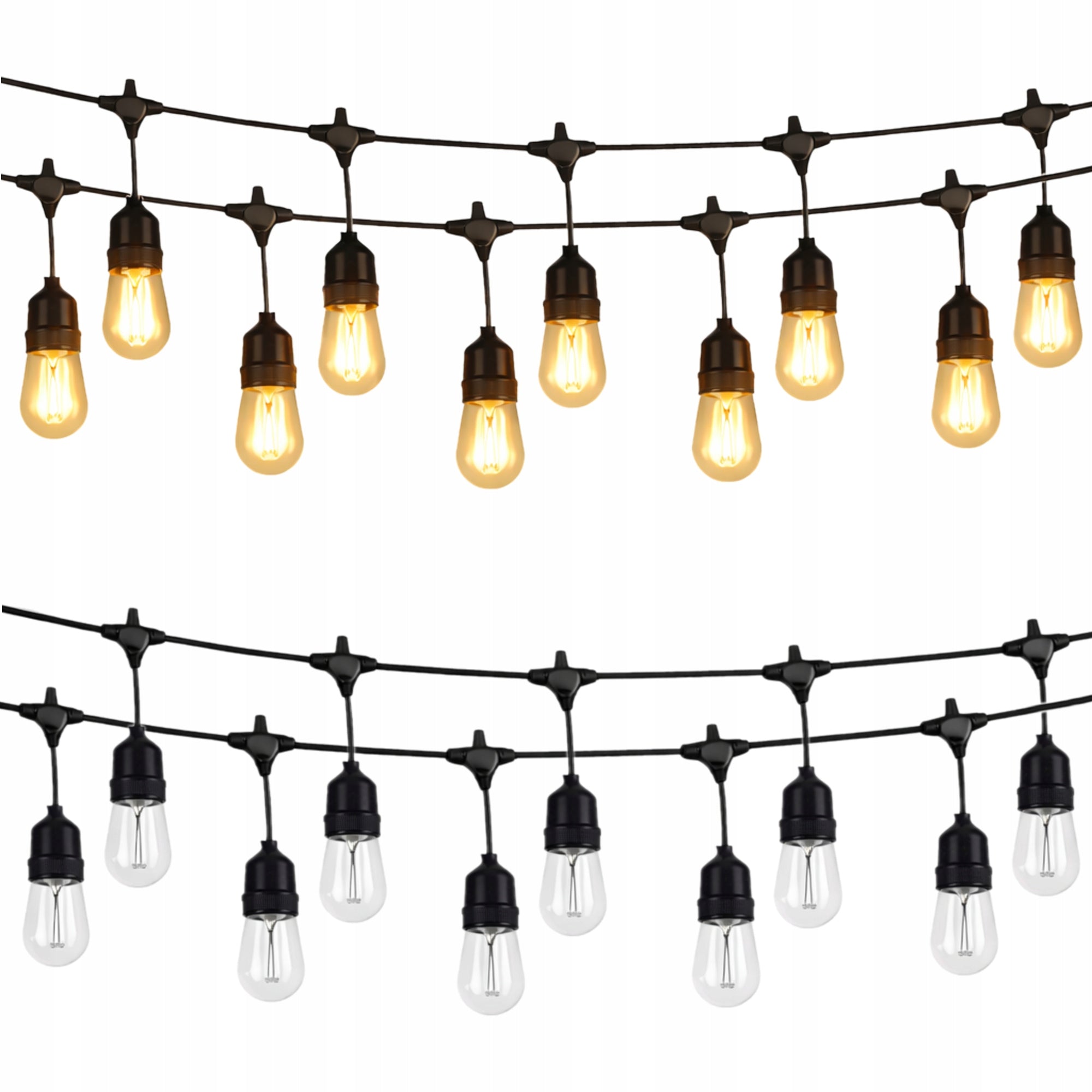 GARDEN GARLAND 20 LED LIGHTS GARDEN BULBS 20m OUTDOOR