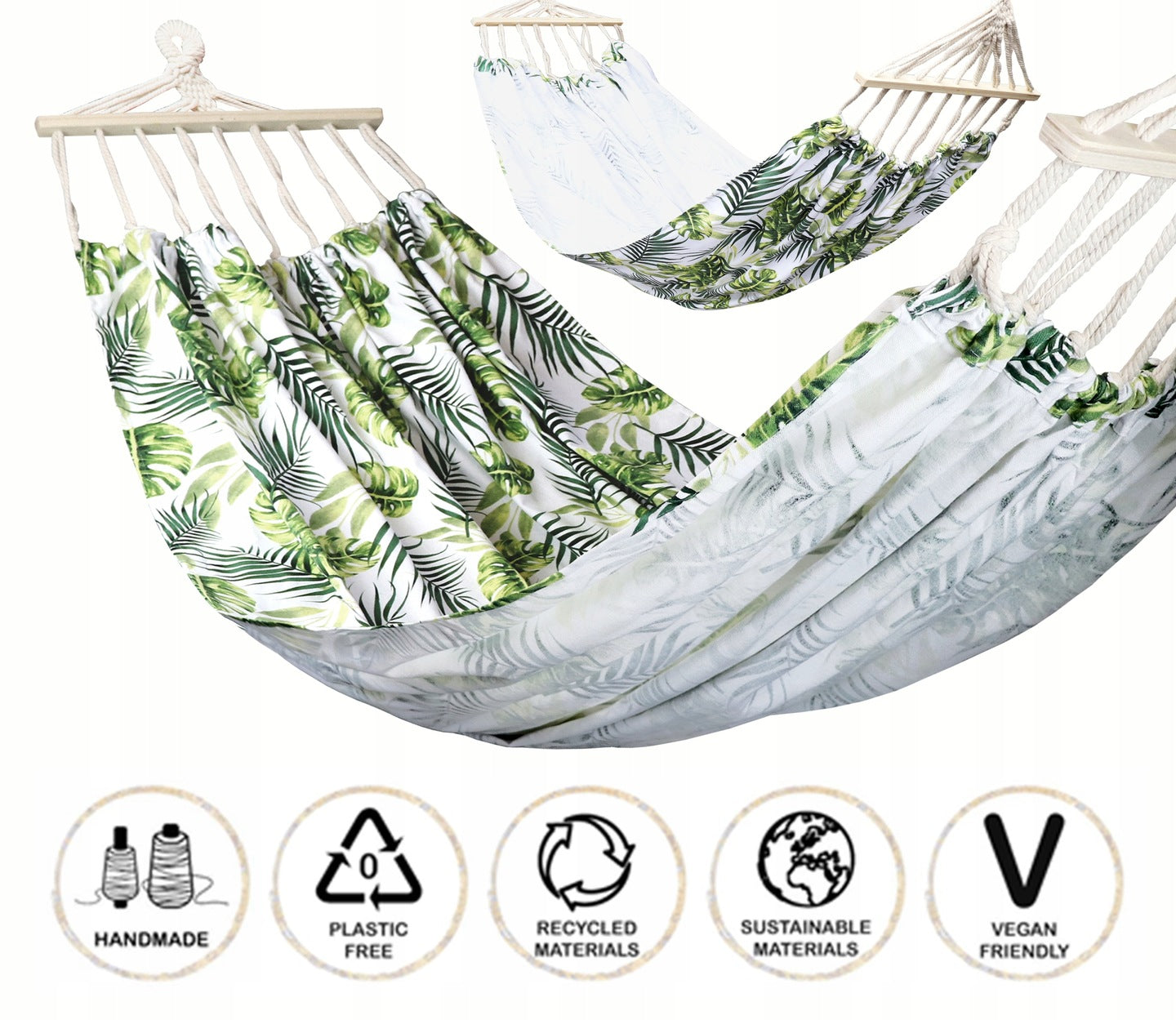 GARDEN HAMMOCK 2-PERSON SWING XXL 280x150 CM STRONG + COVER Manufacturer DOMAREX