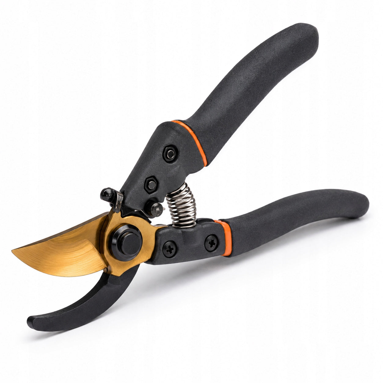 GARDEN HAND PRUNER FOR FLOWER TWIG SHRUBS SCISSORS SHARP STEEL Packaging status original