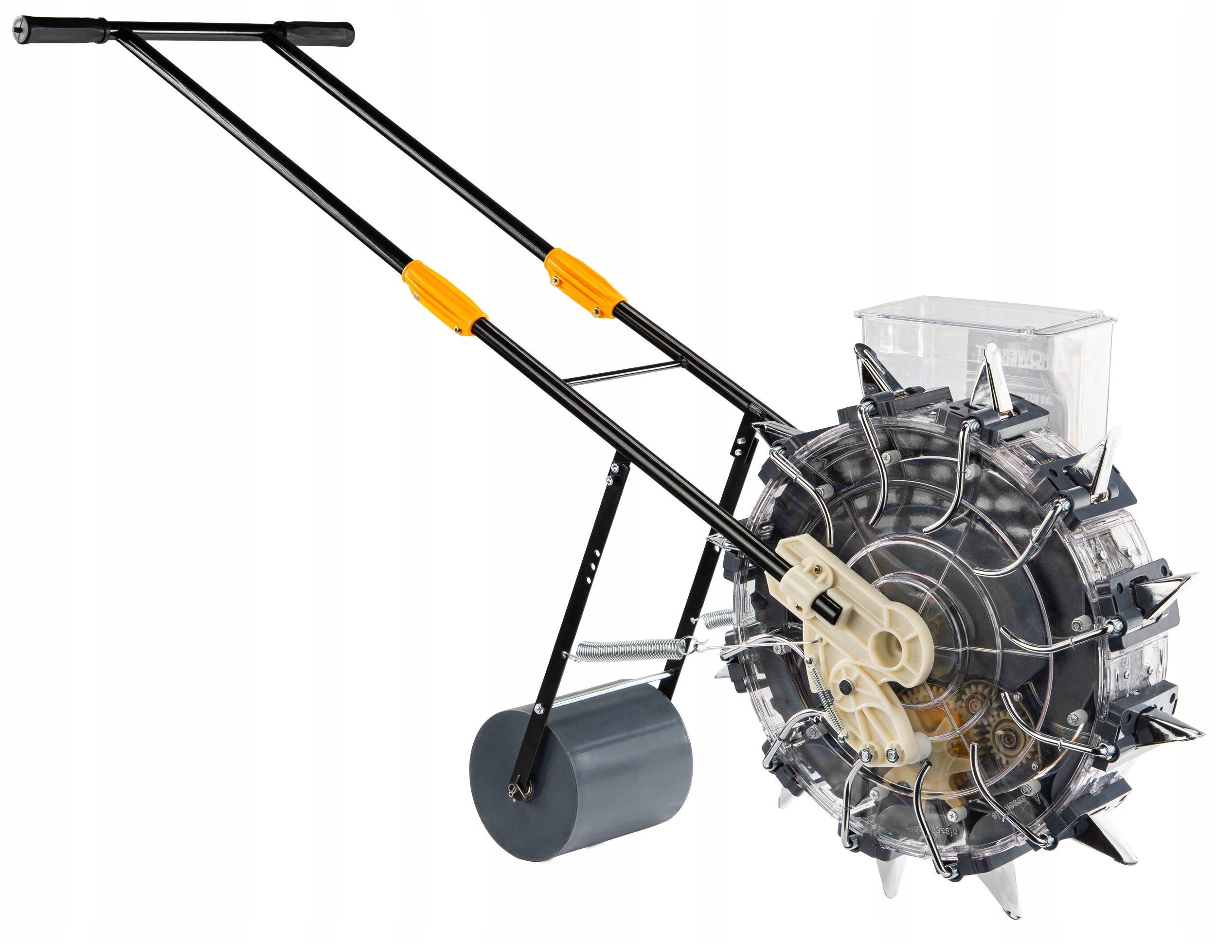 GARDEN HANDHELD SPOT SEED DRILL PRECISION FOR CEREAL SEED VEGETABLES ADJUSTMENT Sowing width 22 cm