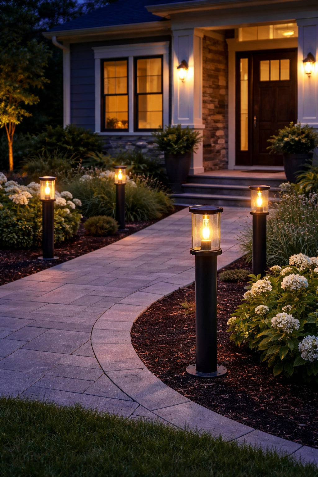 GARDEN LAMP GARDEN PRO 60W E27 60 CM GLASS METAL HIGH QUALITY IP54 Manufacturer code LOGPAT1