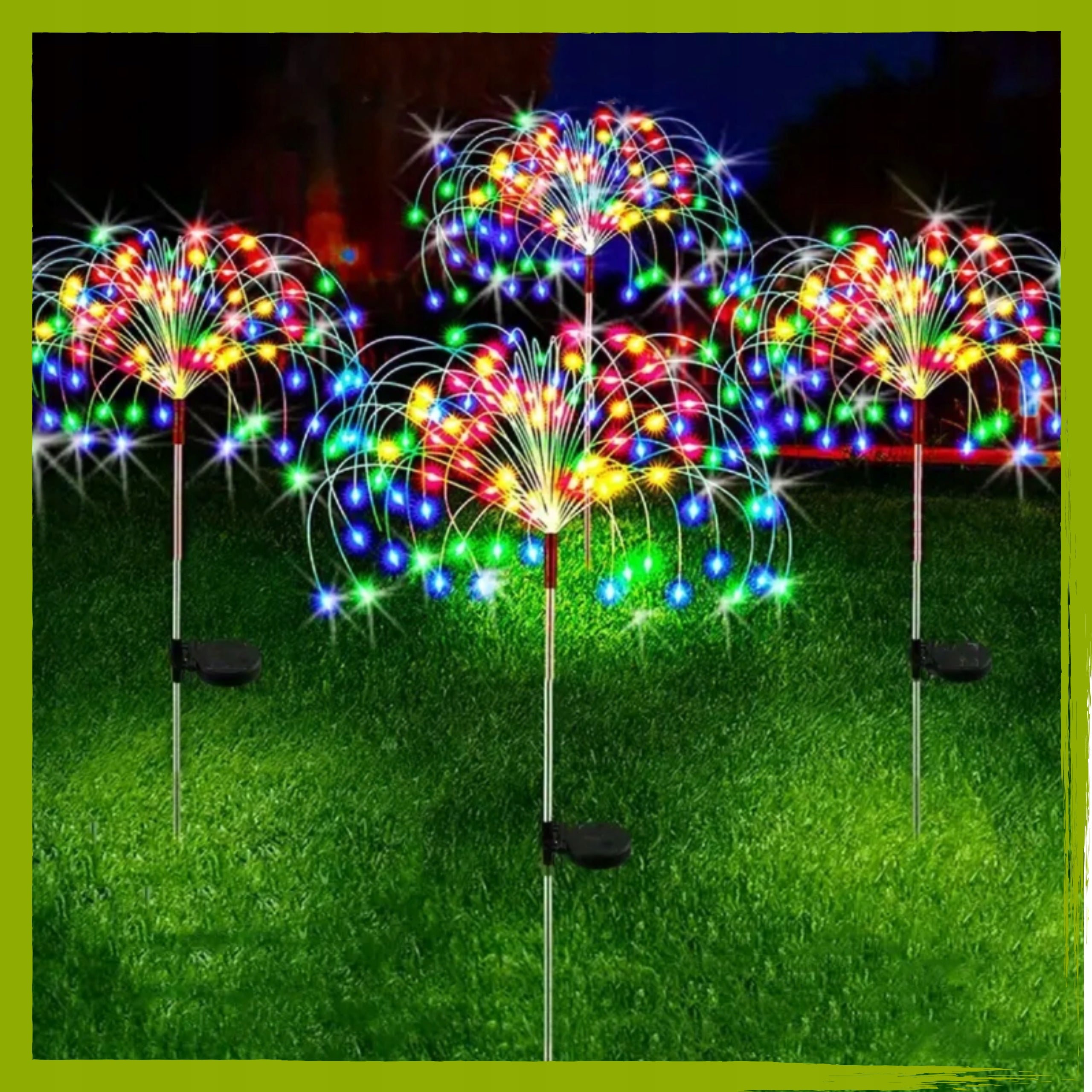 GARDEN LAMP LED SOLAR HAMMERED DANDELION SOLAR TREE FOR GARDEN XXL Packaging status original