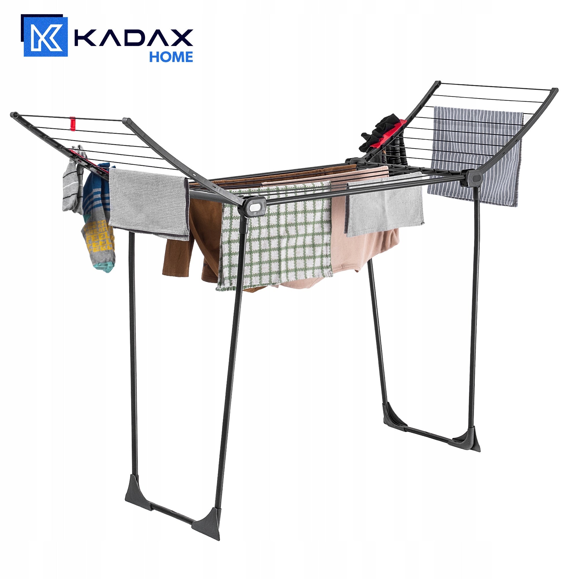 GARDEN LAUNDRY DRYER 18m OUTDOOR FOLDING XXL FOR CLOTHES UNDERWEAR Kind Portable