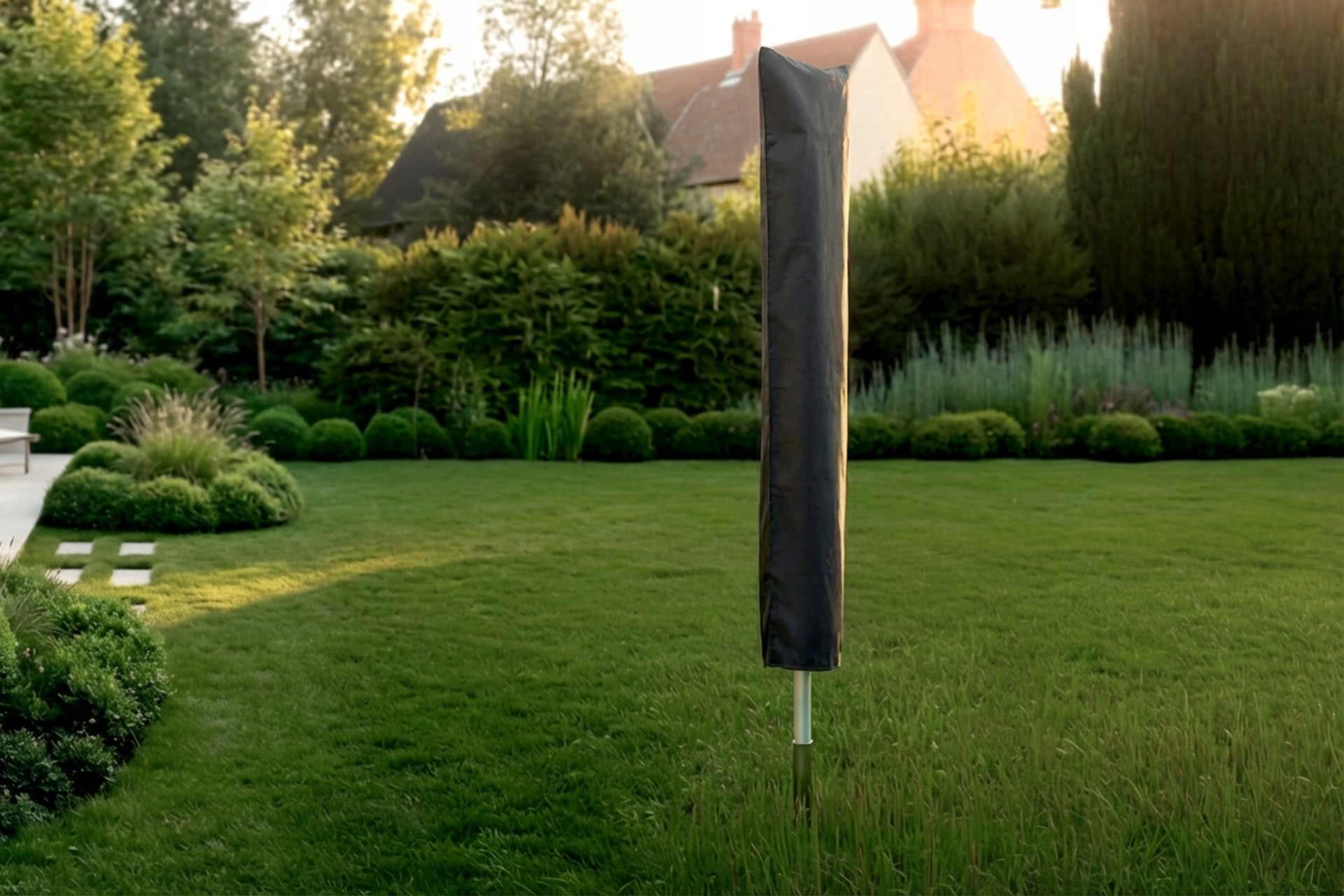 GARDEN LAUNDRY DRYER ROTATING underwear 50m + COVER Easy installation Total height 180 cm