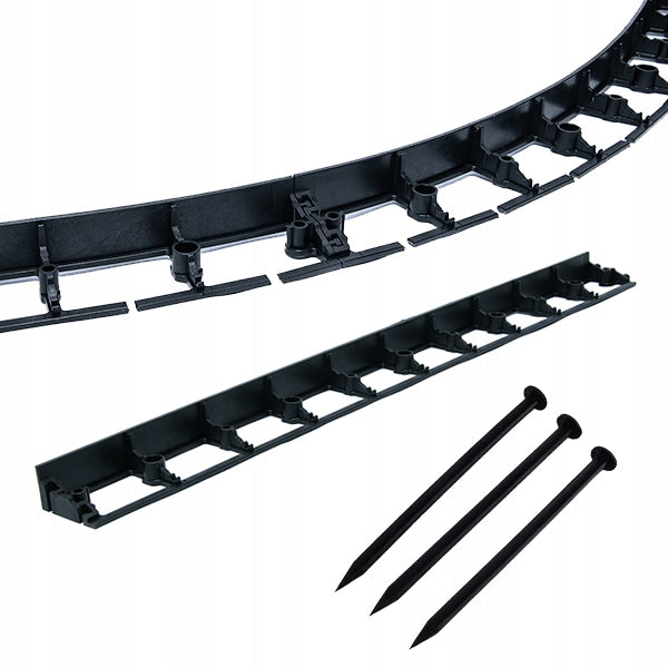 GARDEN LAWN EDGING 50m+ ANCHORS 200 pcs H45 EAN (GTIN) 5907694838818