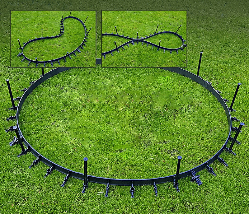 GARDEN LAWN EDGING 50m+ ANCHORS 200 pcs H45 Manufacturer GardenPlus+