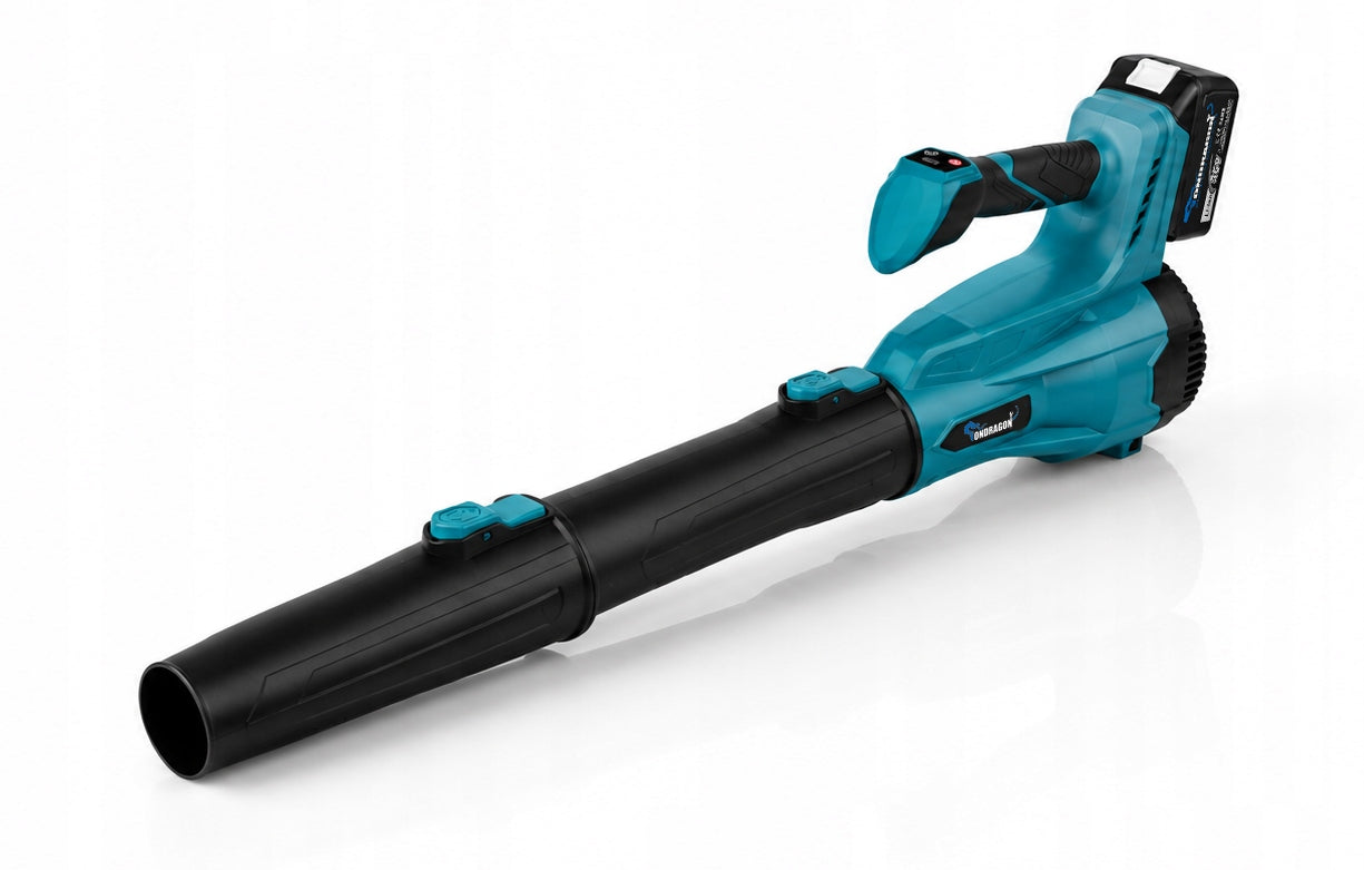 GARDEN LEAF CORDLESS BLOWER SET 36v 2xAKU LCD PRO ADJUSTMENT Power supply rechargeable battery