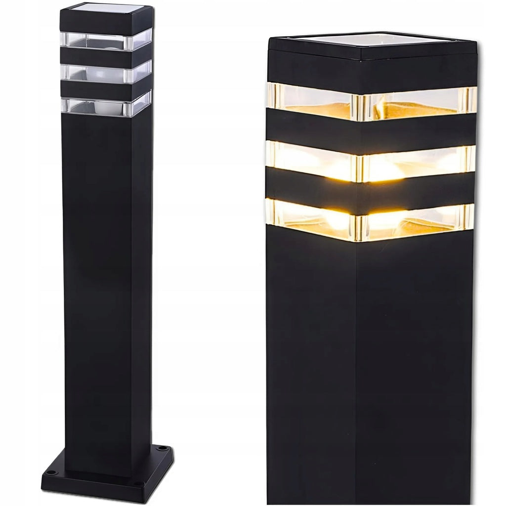 GARDEN LED LAMP 59CM OUTDOOR STANDING LIGHTING POST E27 LED