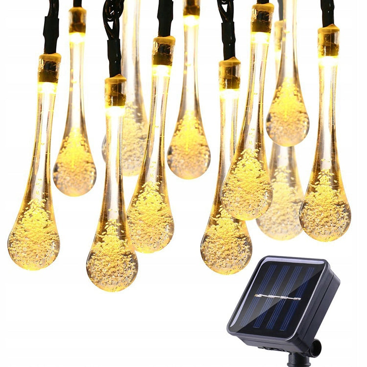 GARDEN LIGHTS SOLAR DROPS 30LED-WHITE WARM Manufacturer code RCJ-05-WW