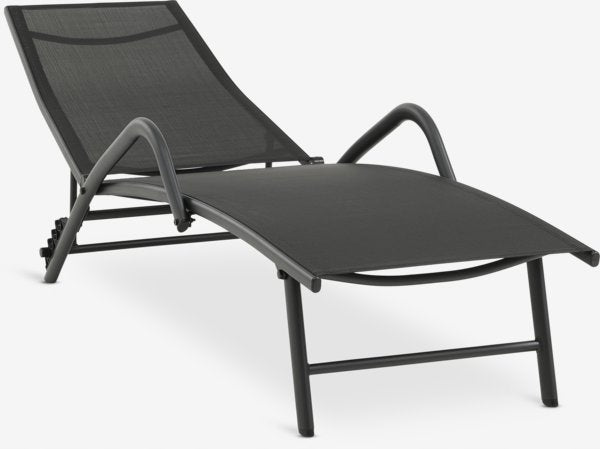 GARDEN LOUNGER COUCH STURDY STEEL FRAME STABLE POOL TERRACE Brand JYSK