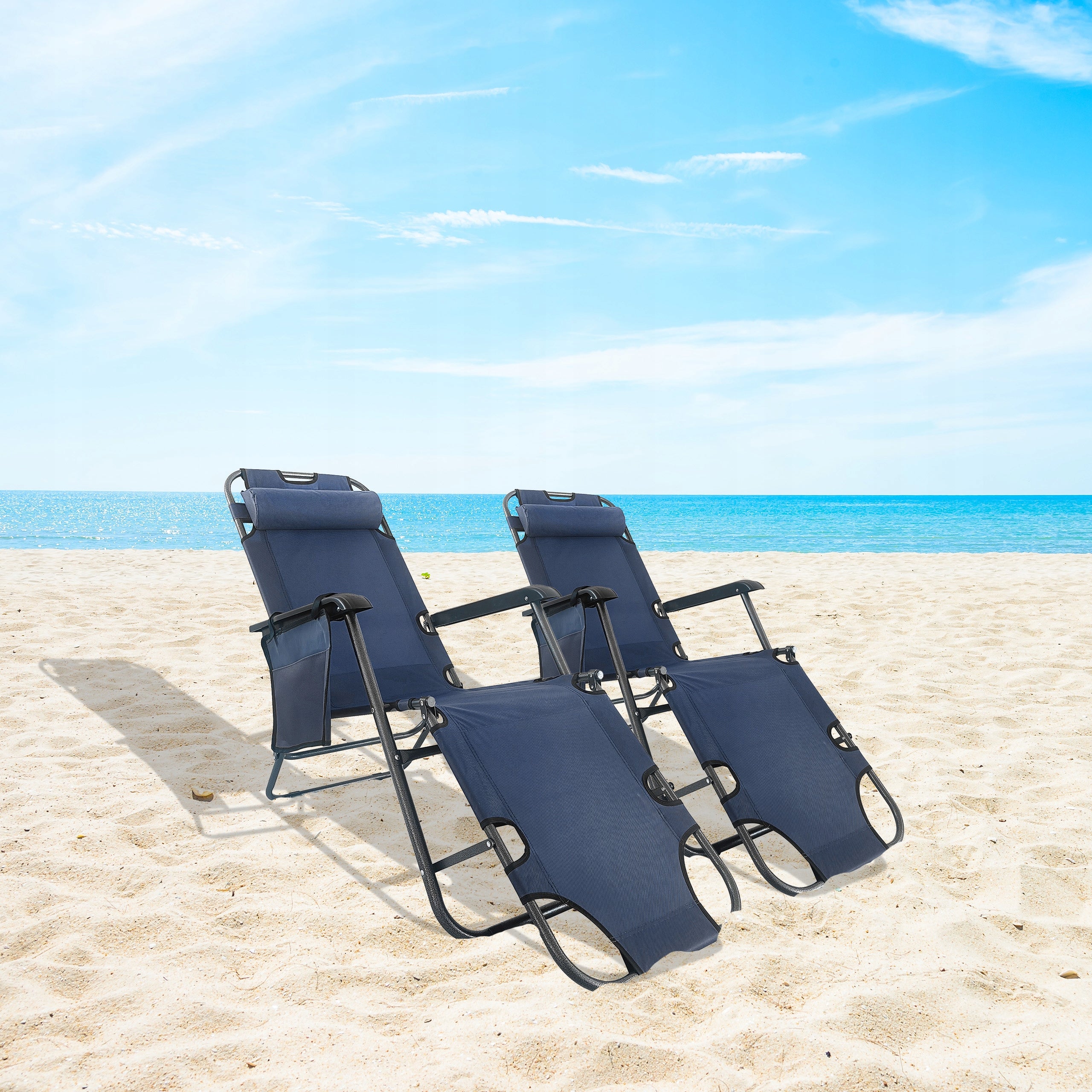 GARDEN LOUNGER FOLDING ZERO GRAVITY 2in1 BEACH CHAIR TERRACE CHAIR Manufacturer code 04K KJF3790CN