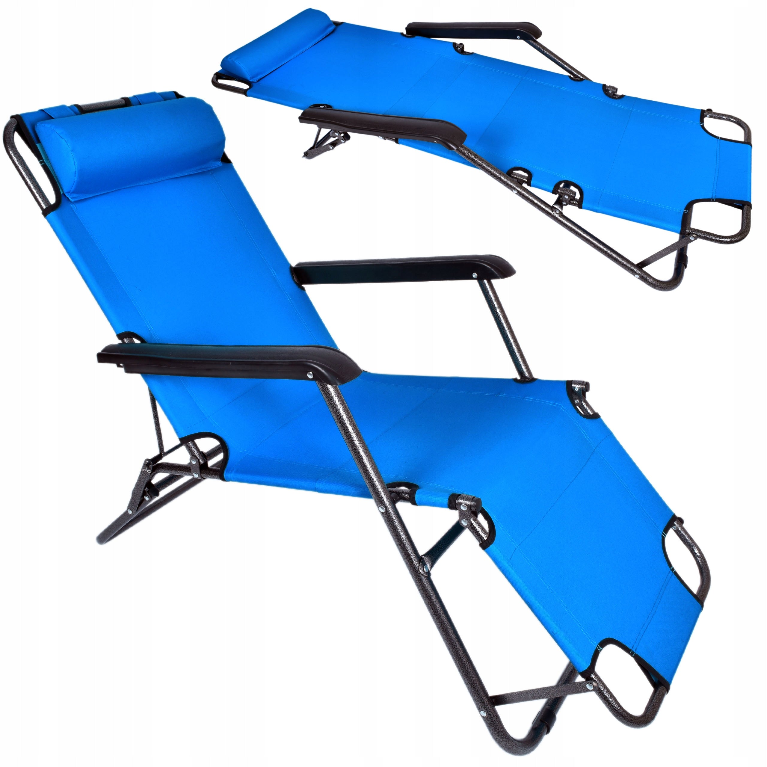 GARDEN LOUNGER ZERO GRAVITY BEACH CHAIR FOLDING ON TERRACE FOR GARDEN LEON