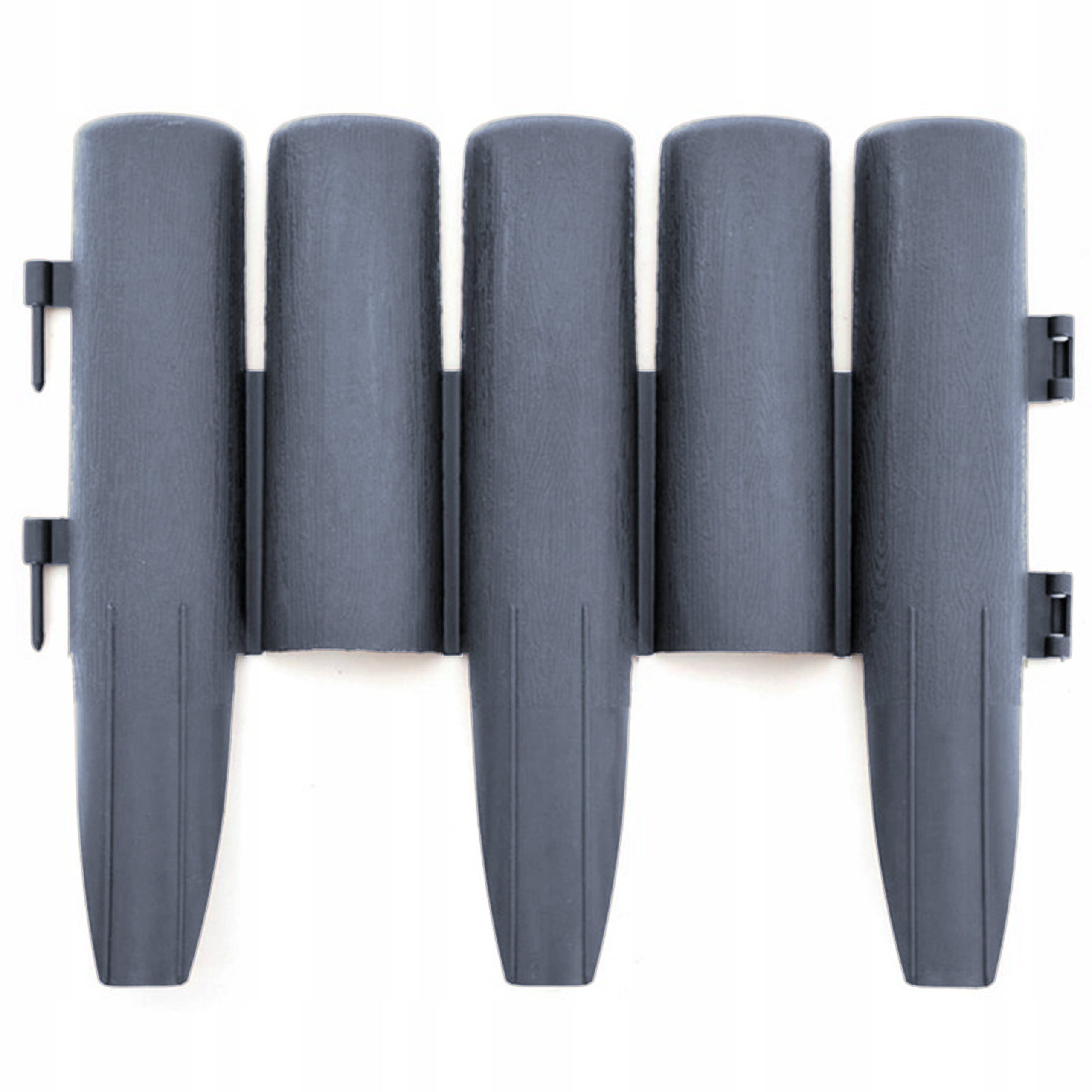 GARDEN PALISADE LAWN EDGING GARDEN PLASTIC GREY 280cm x 24cm Manufacturer code PALISADA OGRODOWA 280 X 24 CM SZARA
