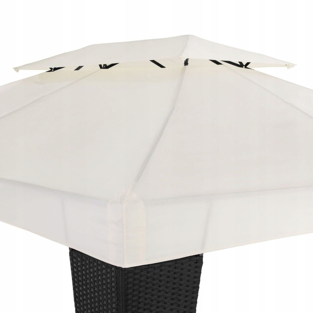 GARDEN PAVILION 4 x3 m RATTAN Manufacturer TecTake