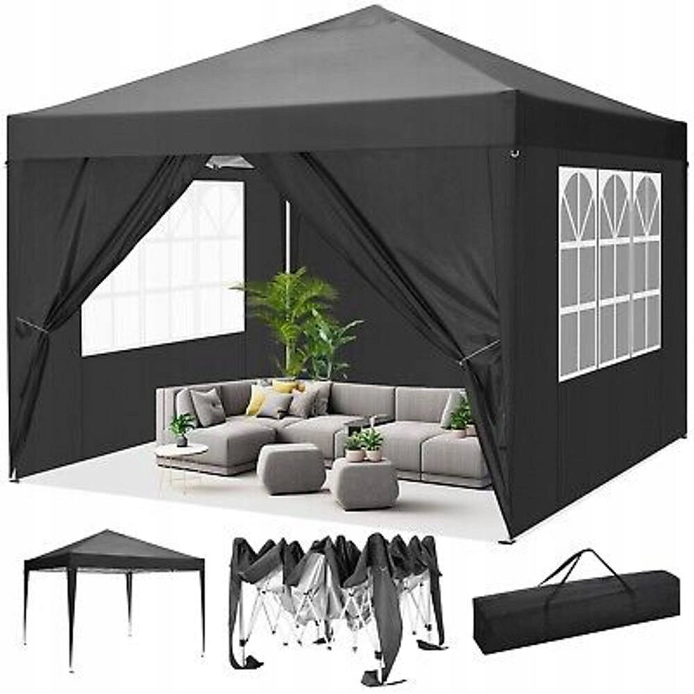 GARDEN PAVILION AUTOMATIC TRADING TENT 3x3 m EXPRESS 4 WALLS Manufacturer Holla Garden