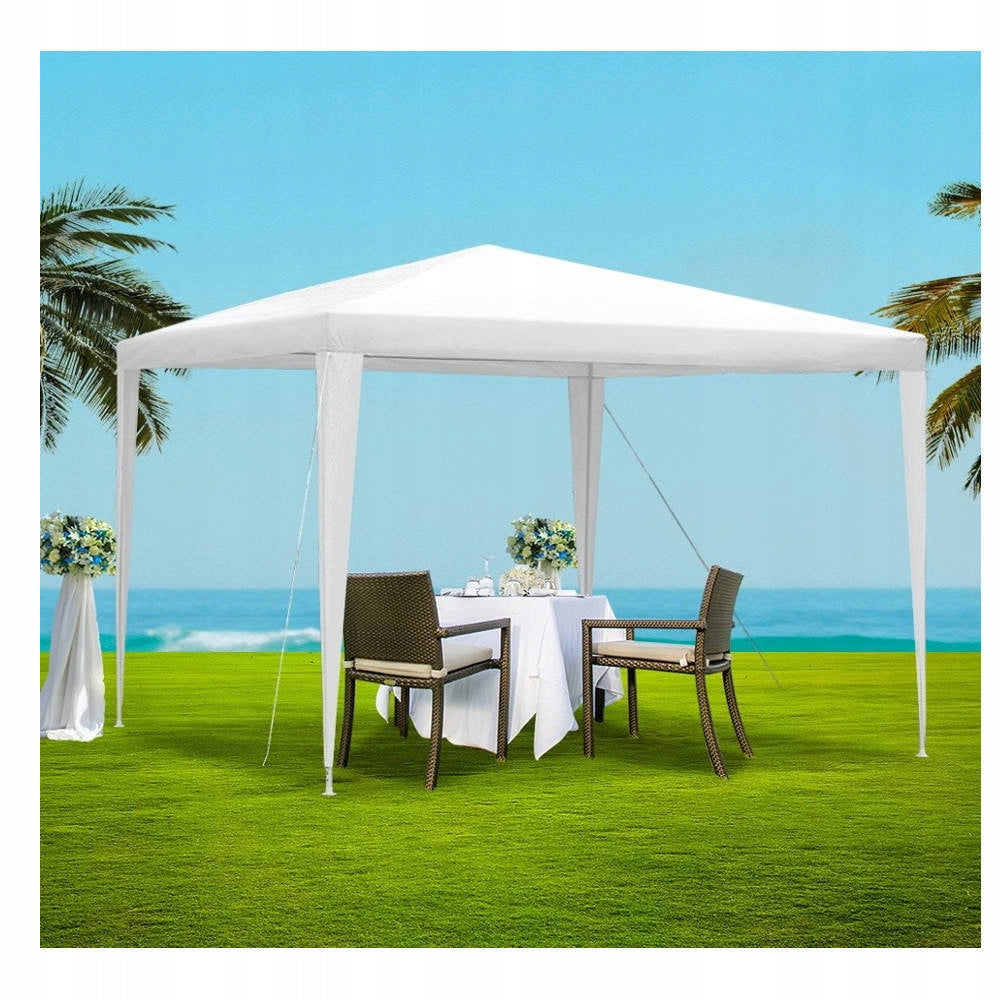 GARDEN PAVILION TENT COMMERCIAL GAZEBO WHITE 3x3m Manufacturer Holla Garden