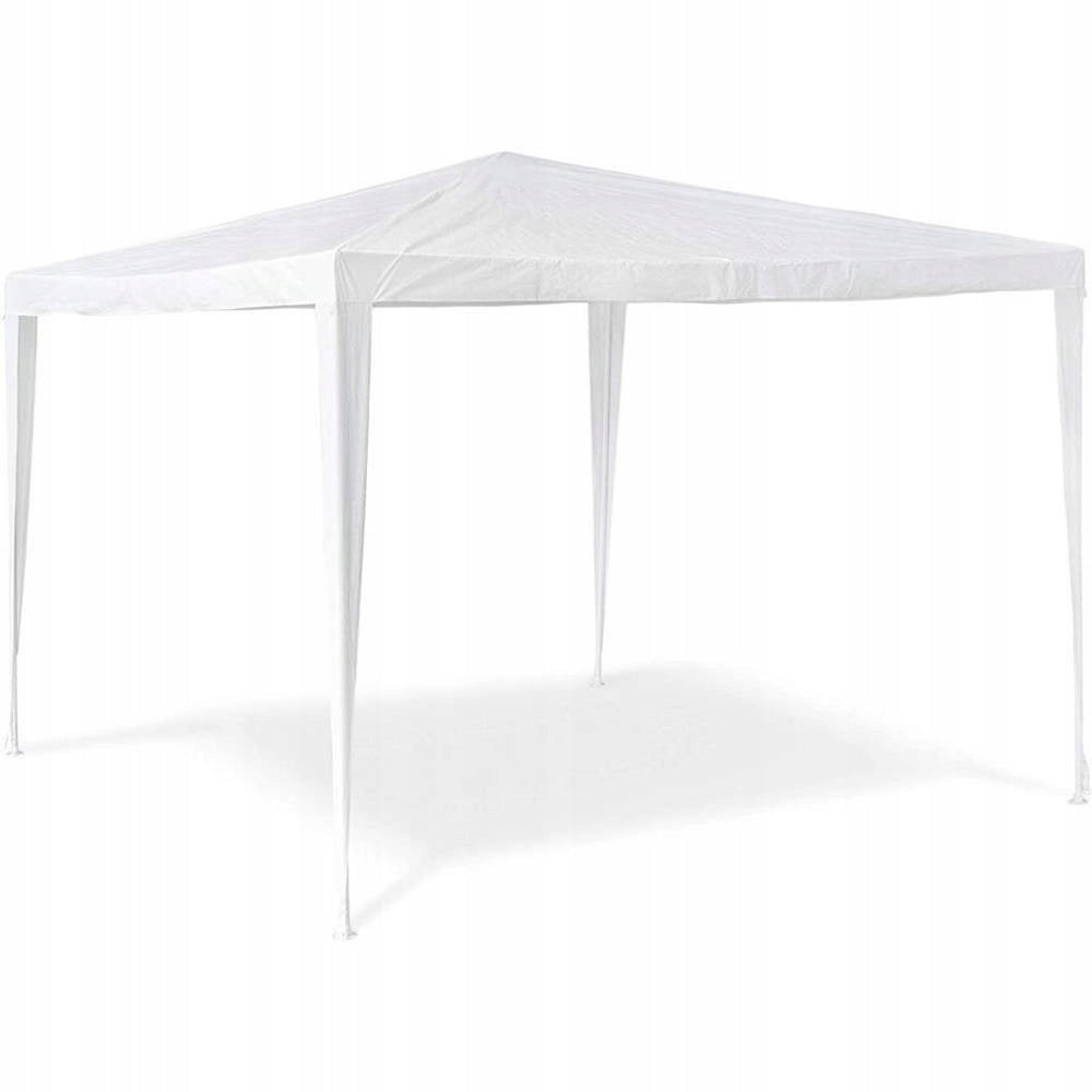 GARDEN PAVILION TENT COMMERCIAL GAZEBO WHITE 3x3m