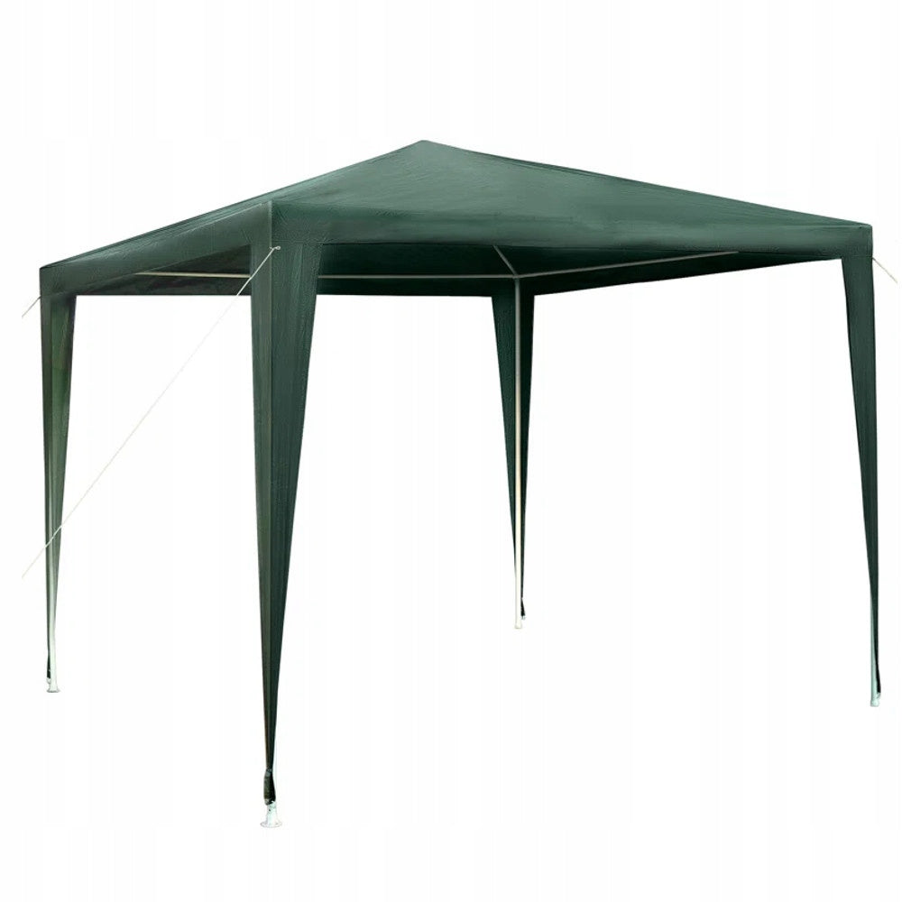 GARDEN PAVILION TRADE TENT 2,4x2,4 m GREEN WATERPROOF GAZEBO