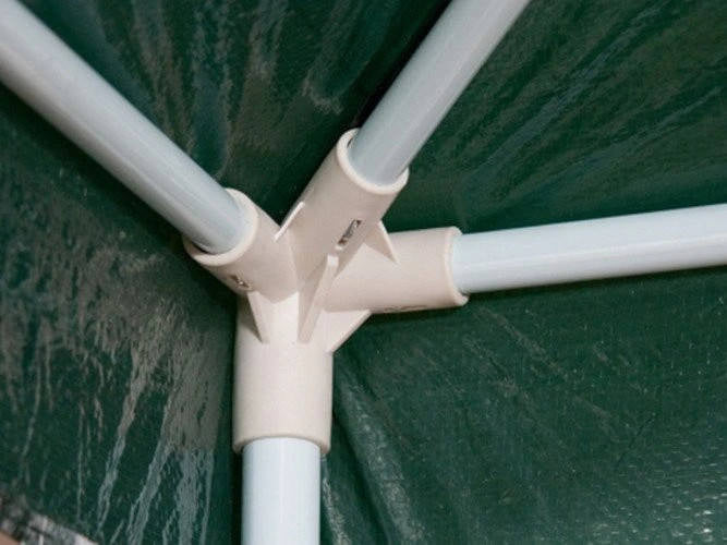 GARDEN PAVILION TRADE TENT 3x3 m GREEN Sheathing type PE