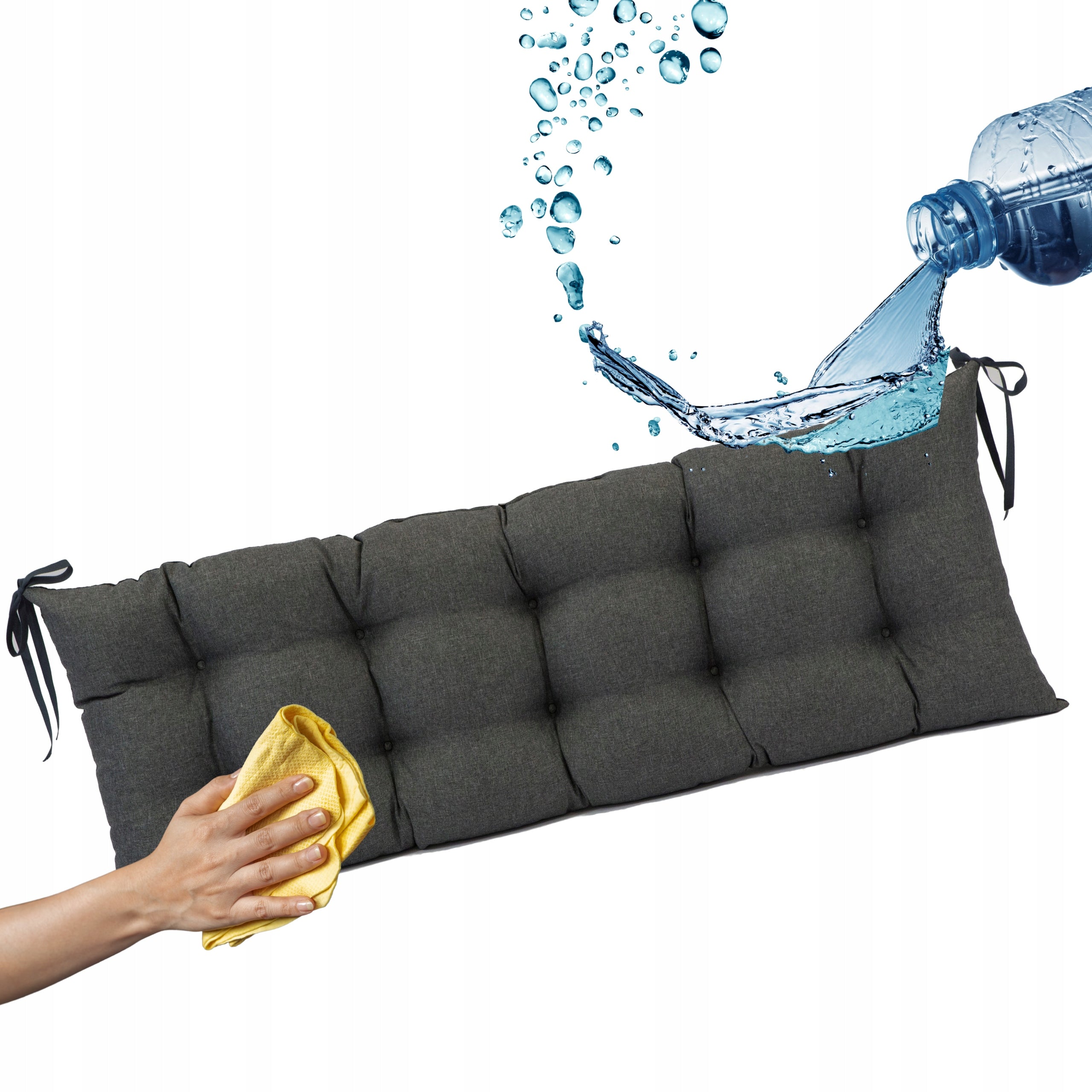 GARDEN PILLOW FOR BENCH SWING DIMENSION 100x45 Manufacturer code PODUSZKA OGRODOWA ŁAWKA HUŚTAWKA 100x45