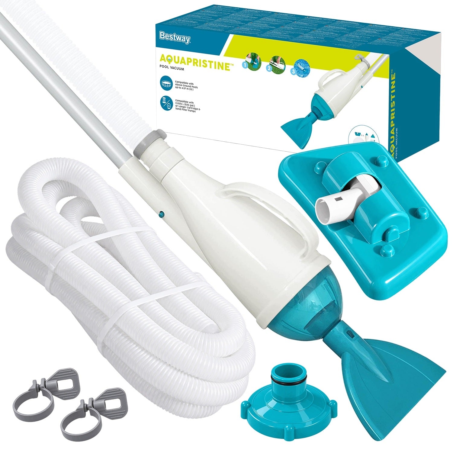 GARDEN POOL BOTTOM CLEANER Bottom 58212 Bestway Flowclear