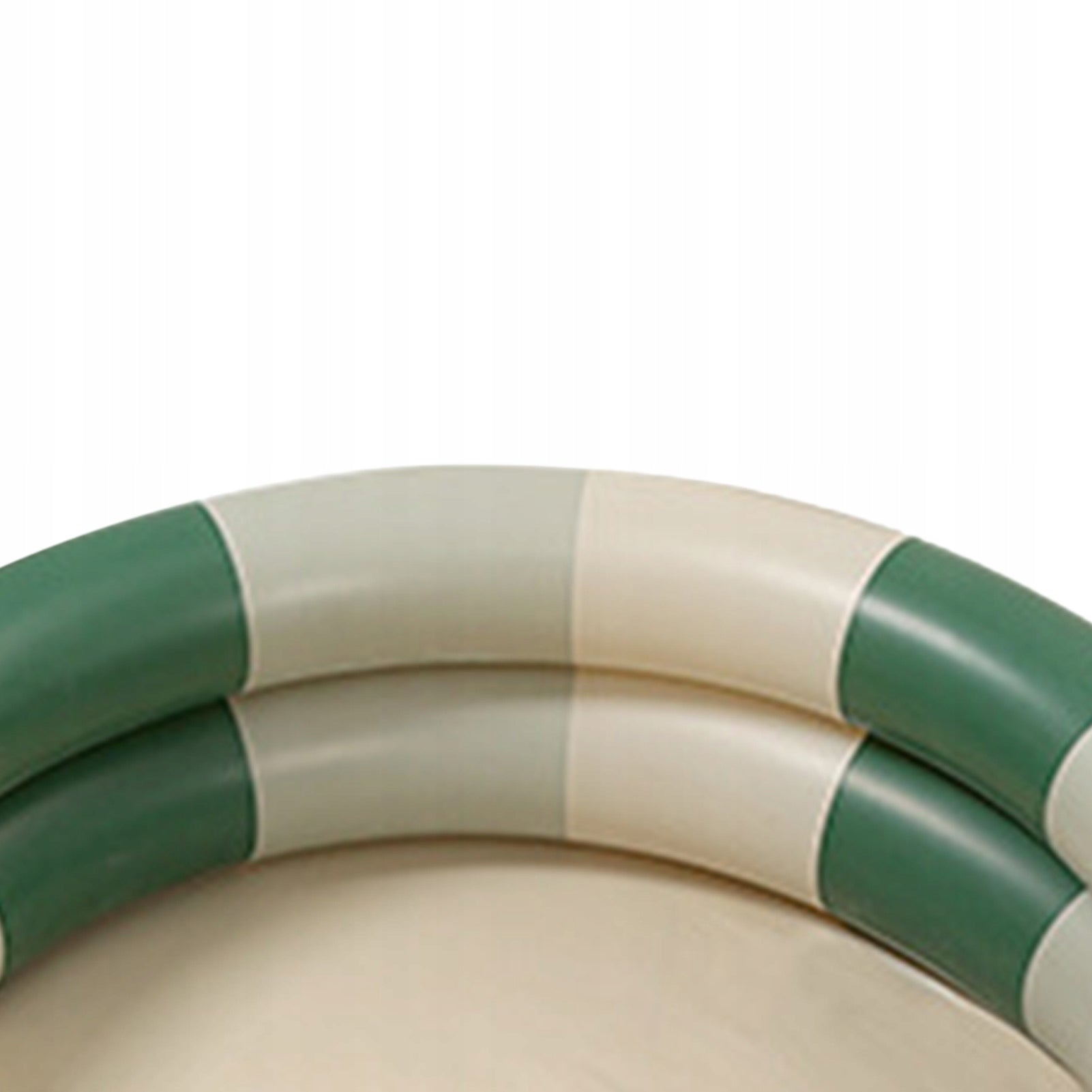 GARDEN POOL INFLATABLE ROUND RETRO FOR CHILDREN 115X30 CM GREEN Height 1 cm