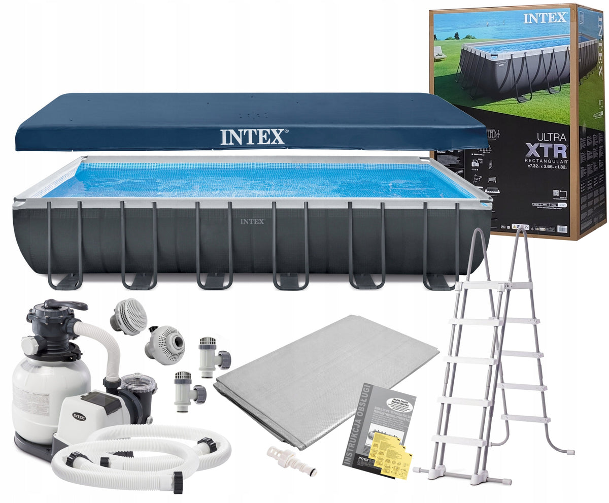 GARDEN POOL RACK LARGE 732x366x132cm ULTRA XTR PUMP INTEX 26364