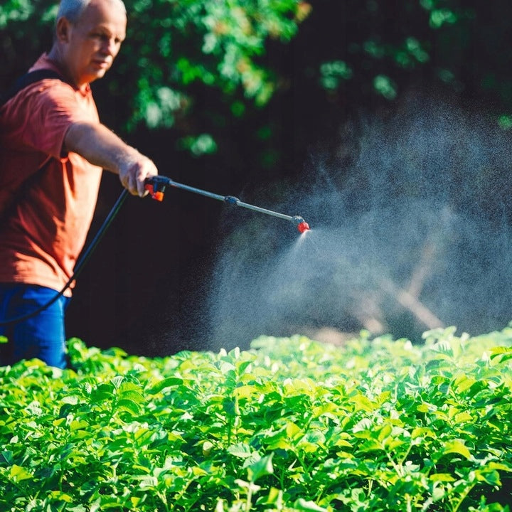 GARDEN PRESSURE SPRAYER HANDHELD 8L LARGE LONG WASHER LANCE Packaging status original